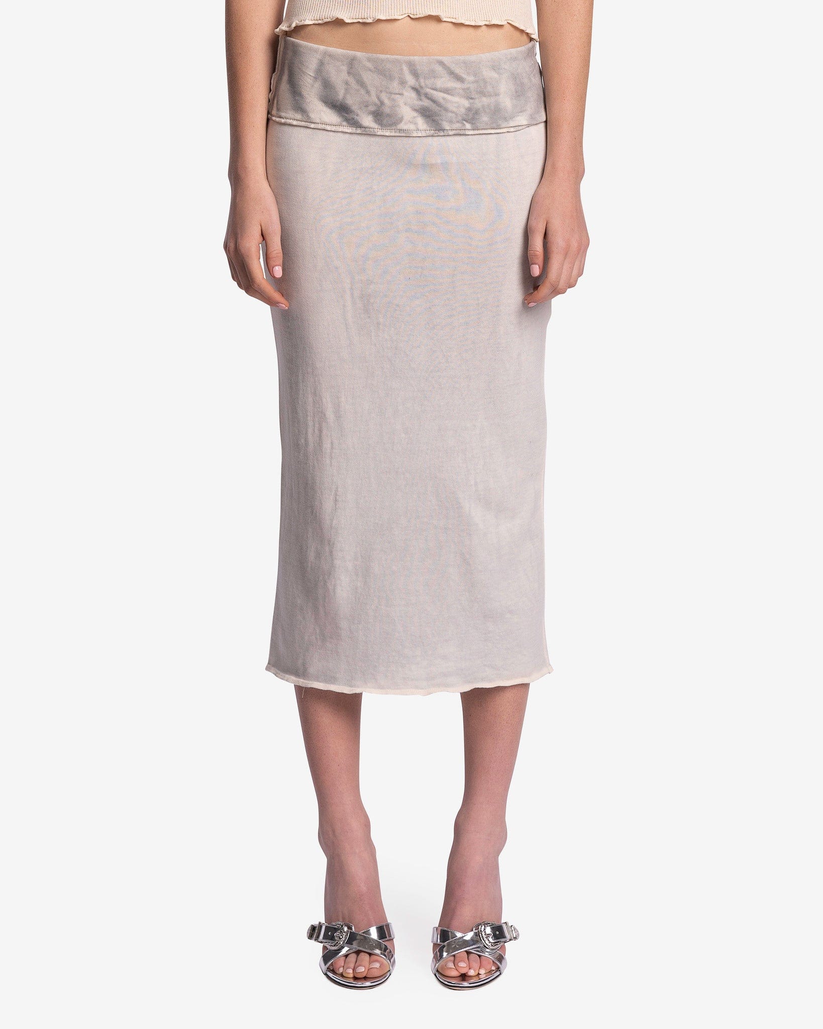 Paloma Wool Women Skirts Drytears Midi Tube Skirt in Grey