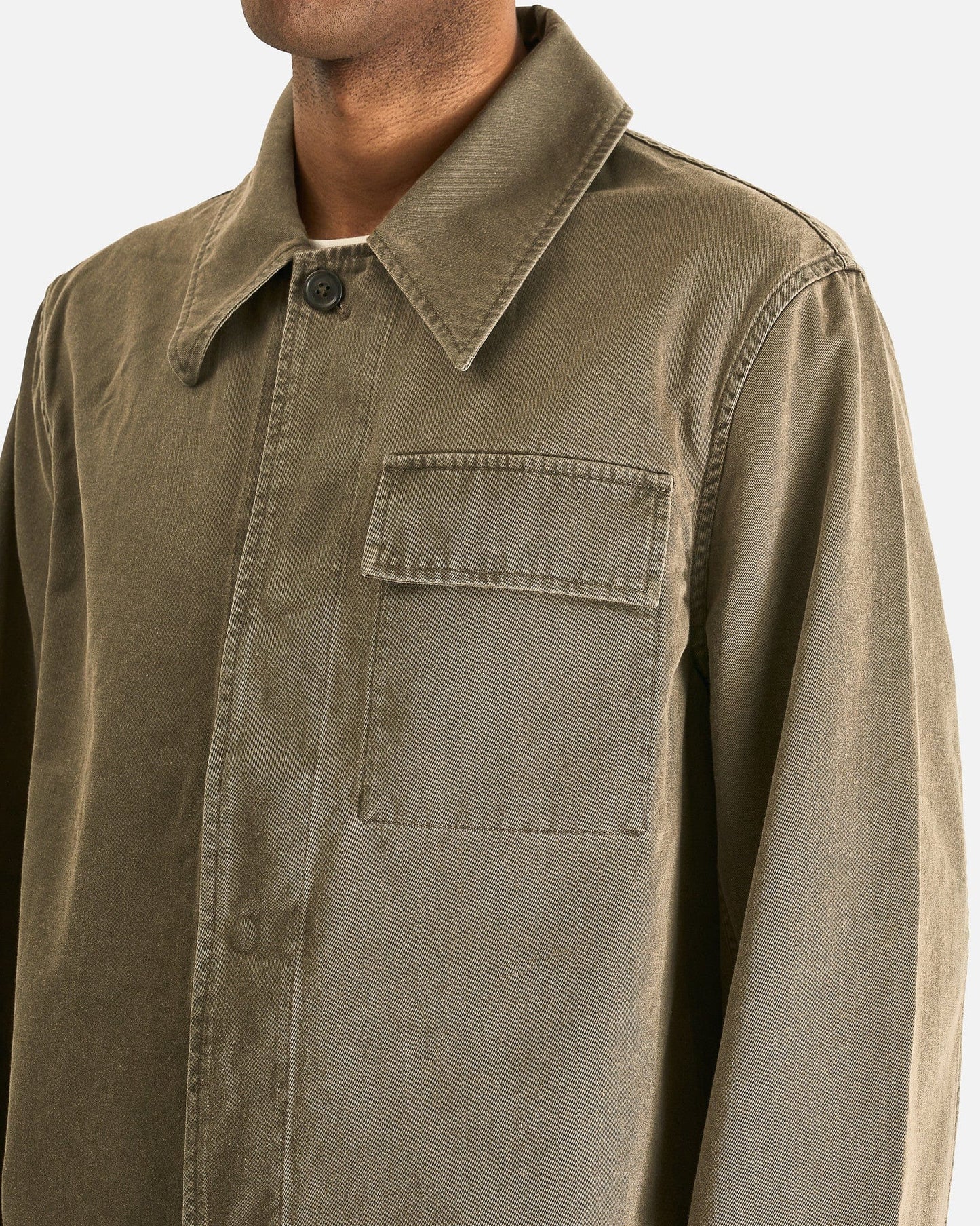Our Legacy Men's Jackets Dutch Work Jacket in Ditch Wash Out Twill