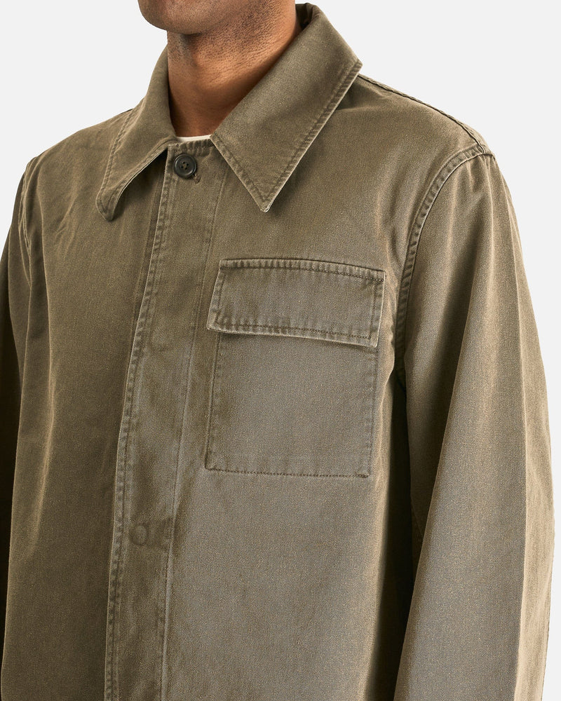 Our Legacy Men's Jackets Dutch Work Jacket in Ditch Wash Out Twill