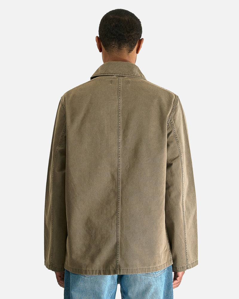 Our Legacy Men's Jackets Dutch Work Jacket in Ditch Wash Out Twill