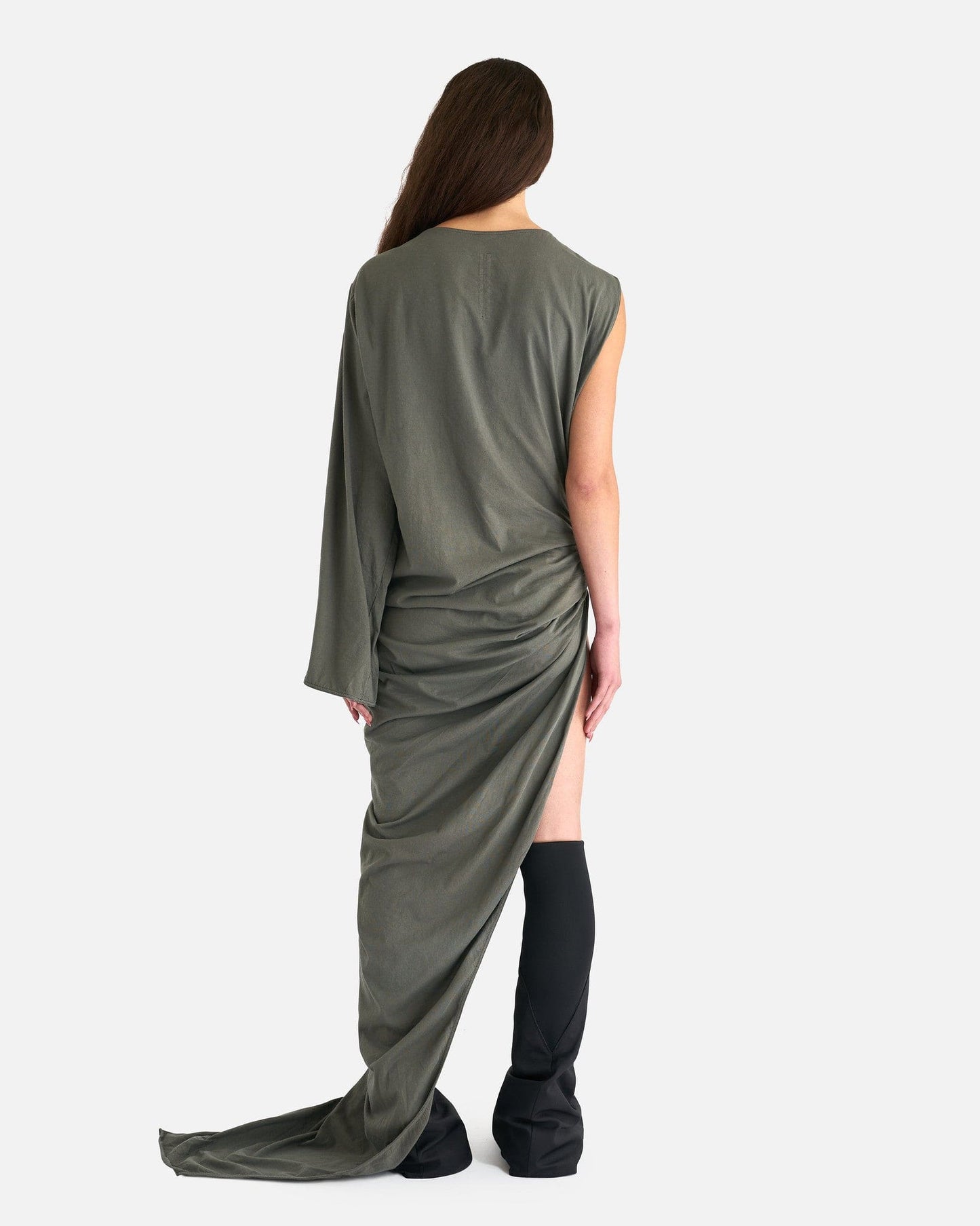 Rick Owens DRKSHDW Women Dresses O/S EDFU Gown in Hustler Blue