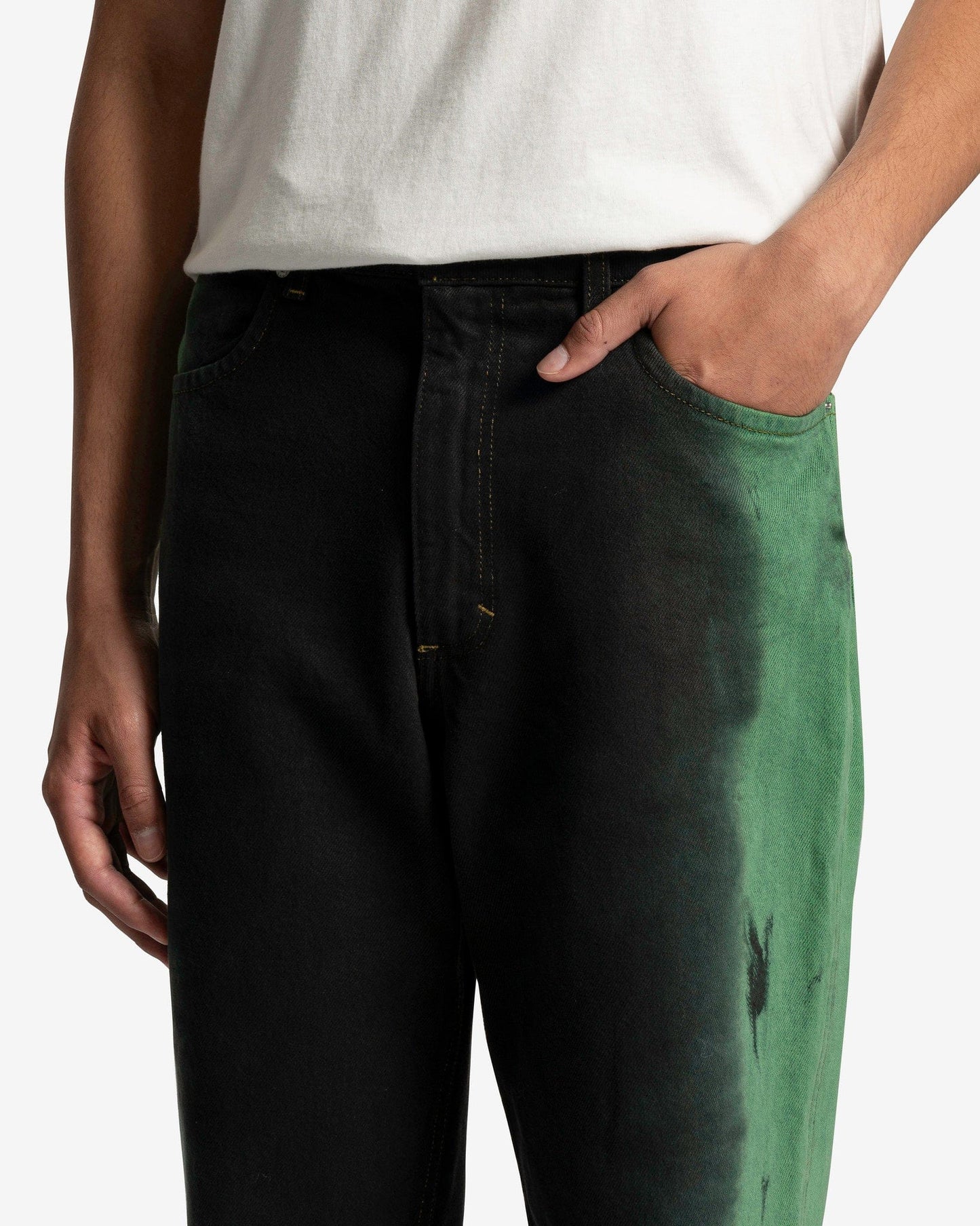 Eckhaus Latta Men's Jeans El Jeans in Northern Lights