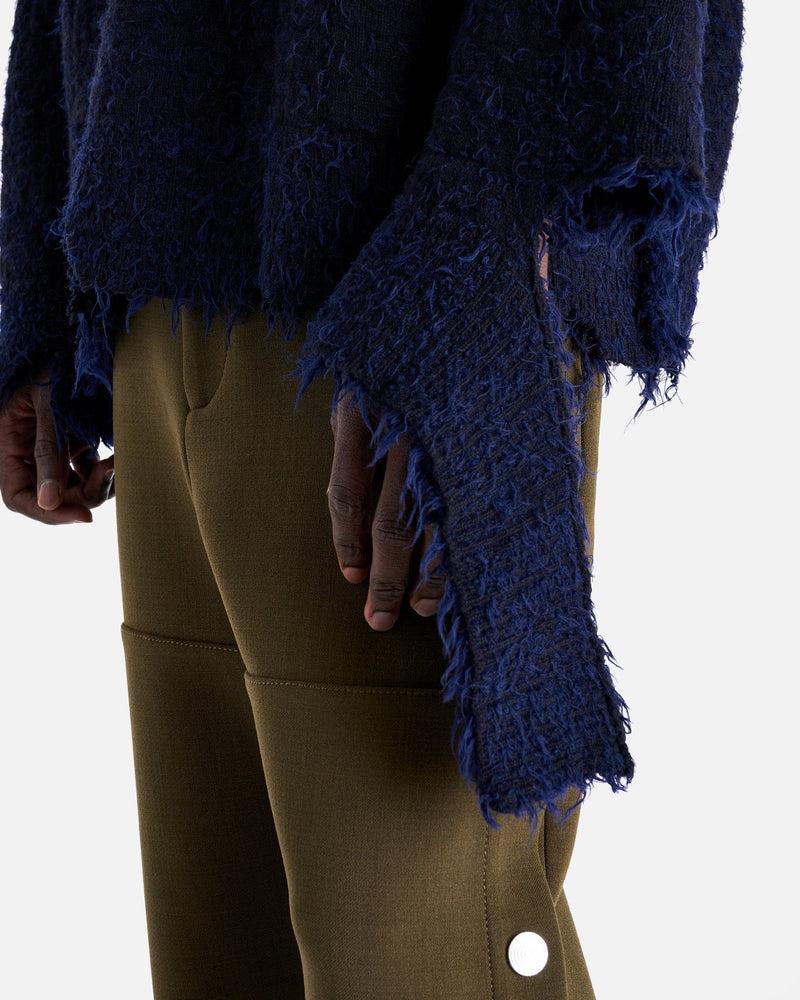 NAMACHEKO Men Sweaters S Elmet V-Neck in Navy