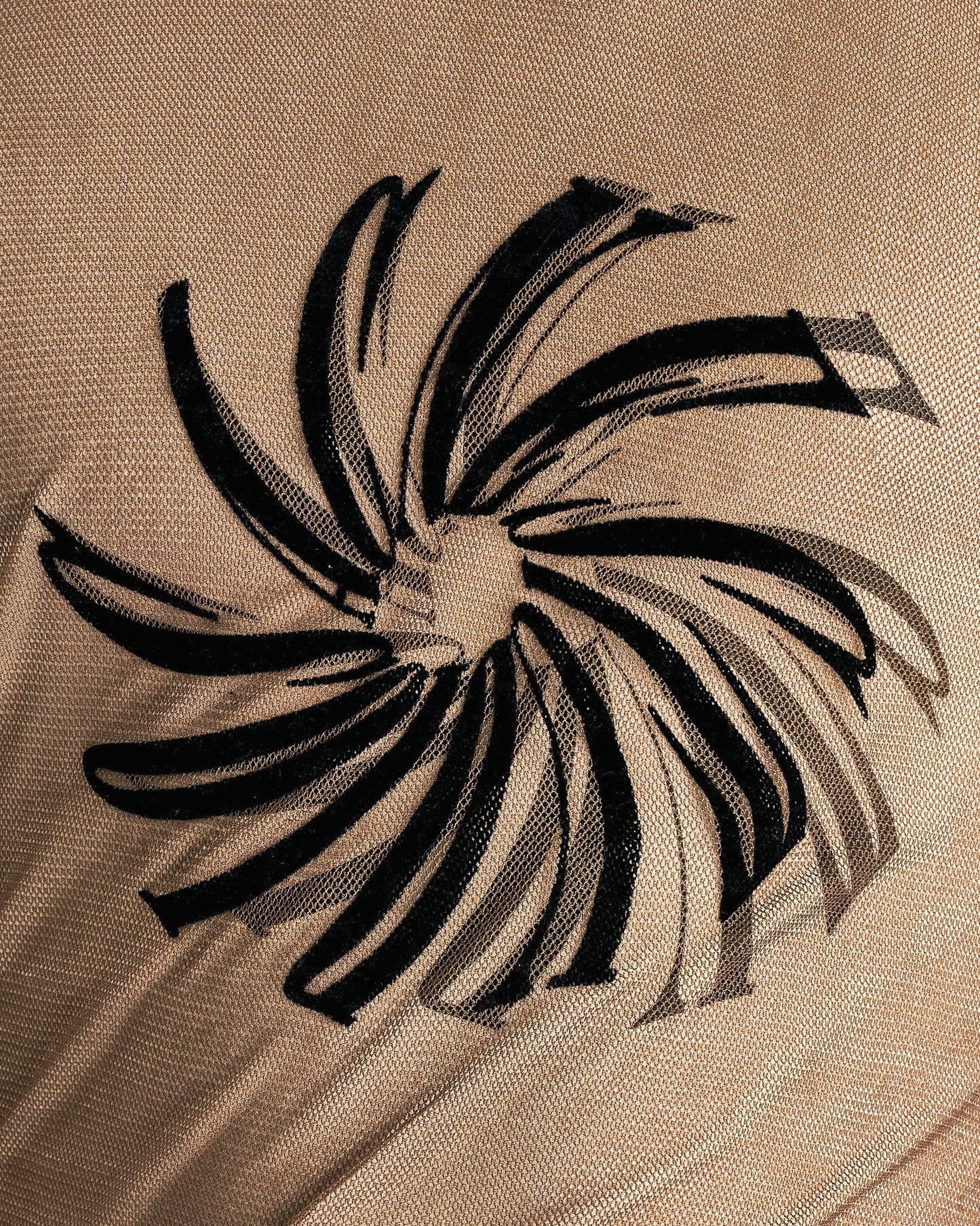 Acne Studios Men's Tops Elope Spin Logo Hood in Almond Brown