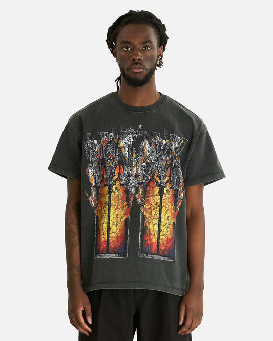 Who Decides War Men's T-shirts Ember Chapel Short Sleeve Shirt in Coal