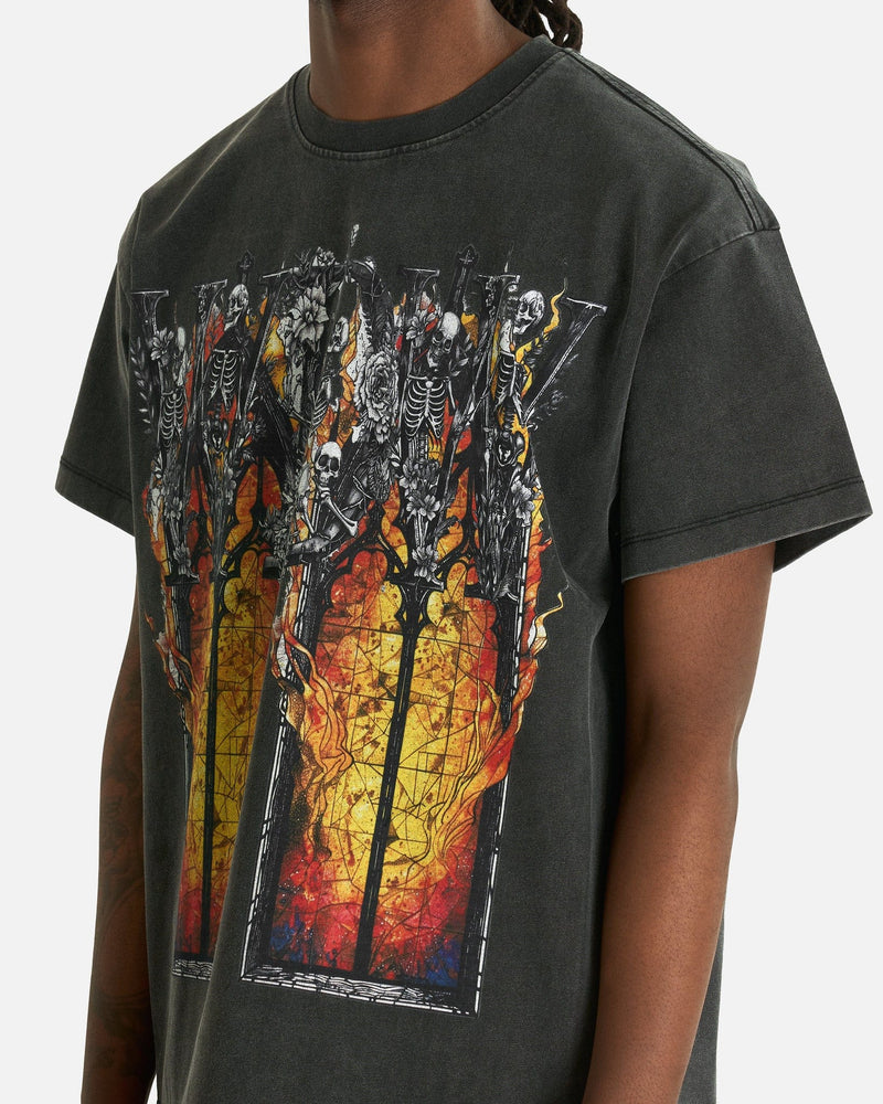 Who Decides War Men's T-shirts Ember Chapel Short Sleeve Shirt in Coal