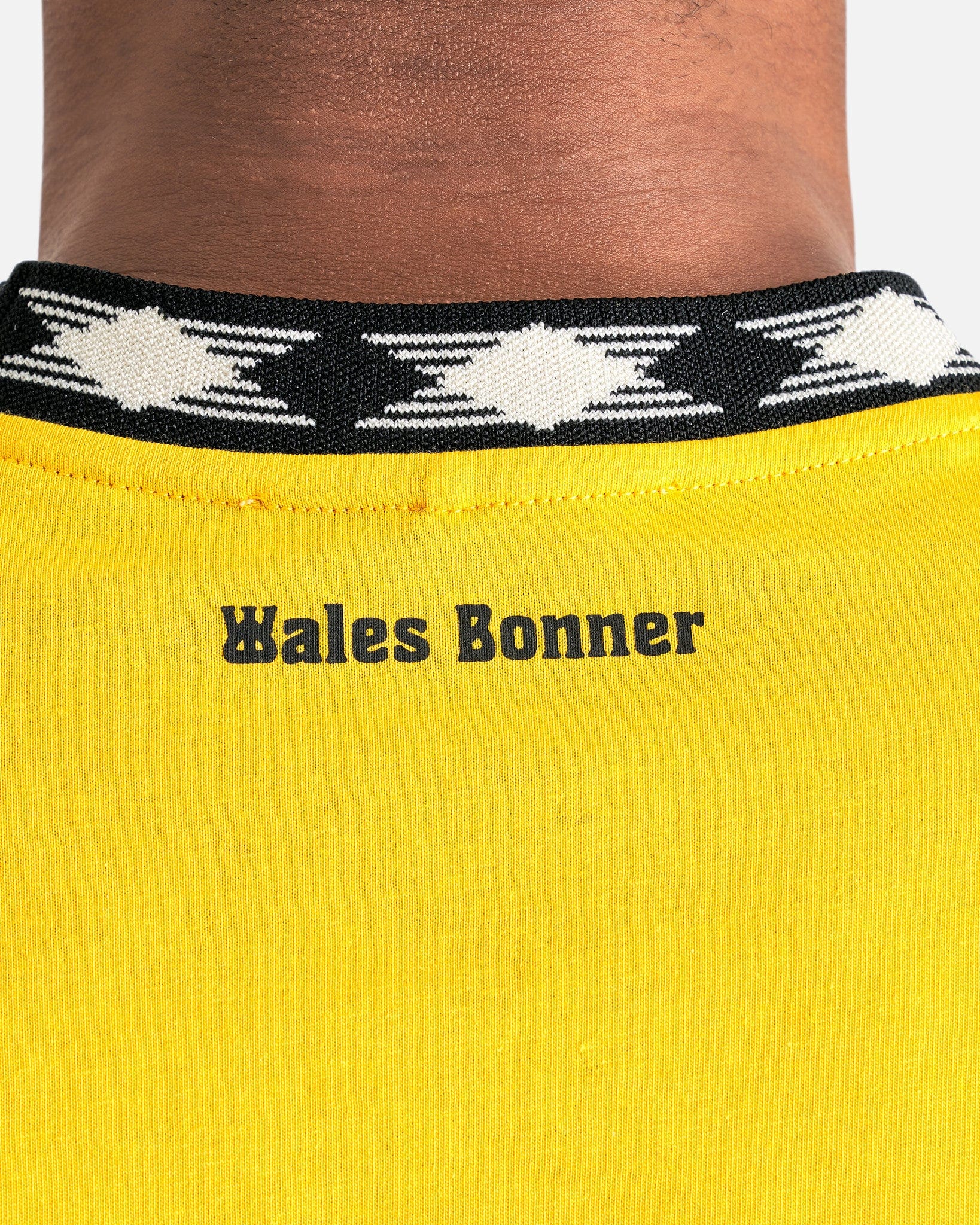 Wales Bonner Men's T-Shirts Endurance T-Shirt in Turmeric