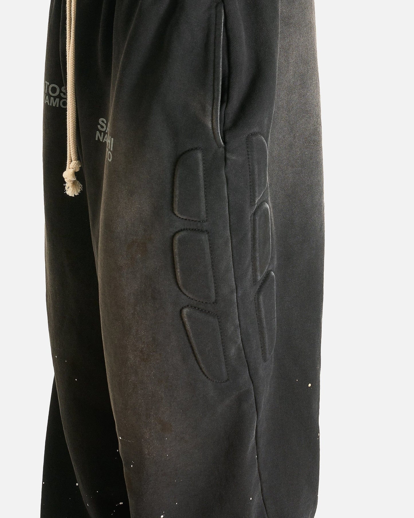 Satoshi Nakamoto Men's Pants Enduro Sweatpant in Washed Black