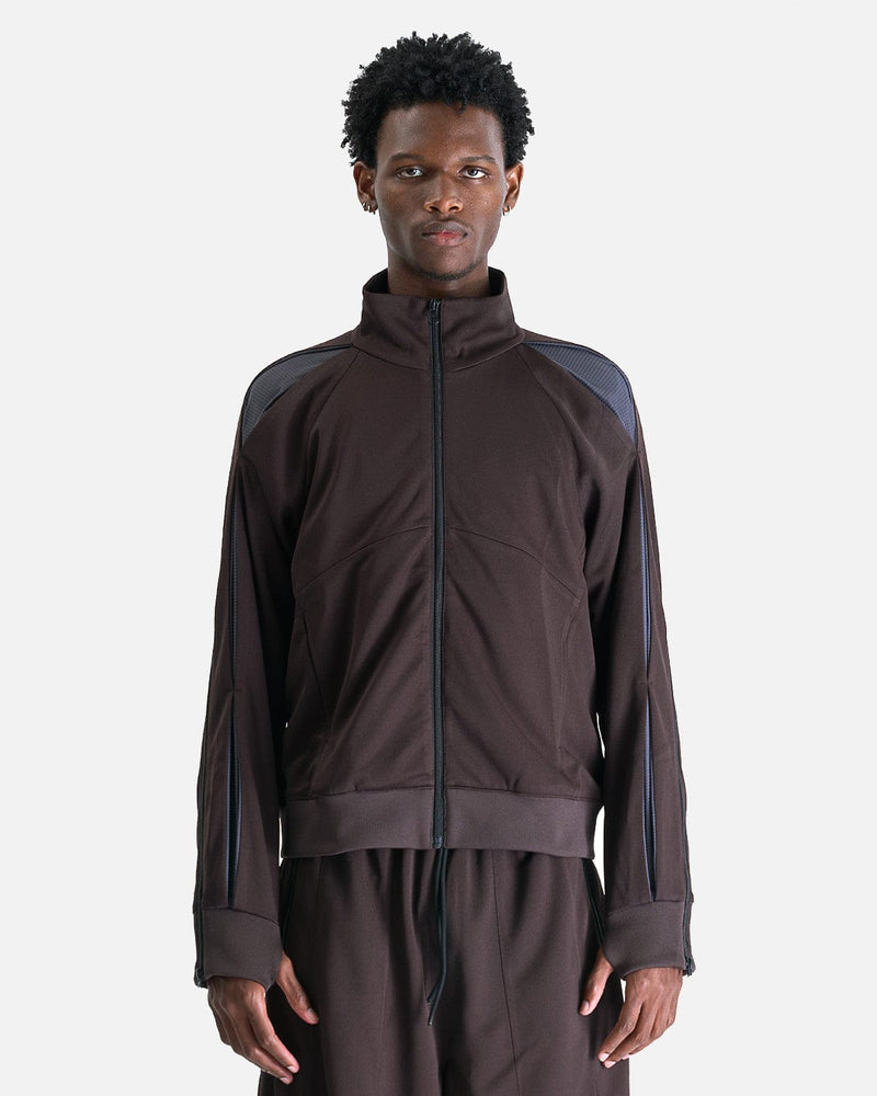 FFFPOSTALSERVICE Men's Tops Enigma Tracksuit in Fondant Brown/Dark Grey