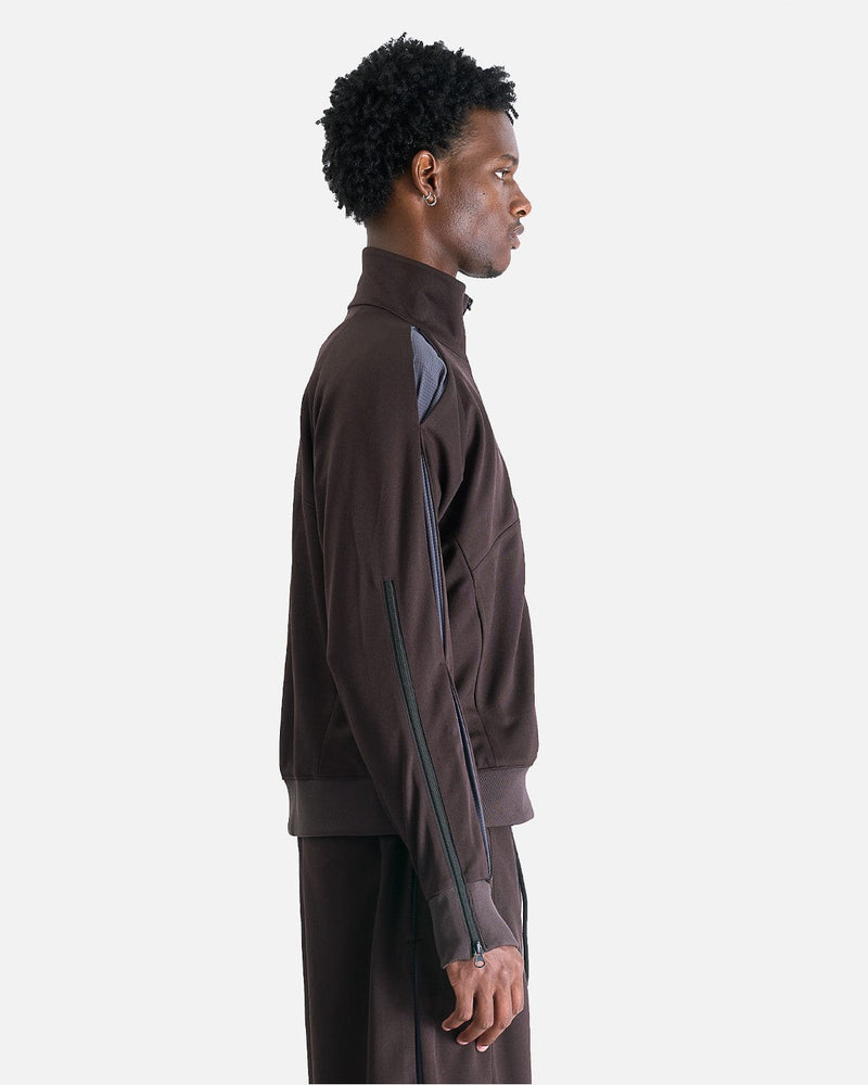 FFFPOSTALSERVICE Men's Tops Enigma Tracksuit in Fondant Brown/Dark Grey