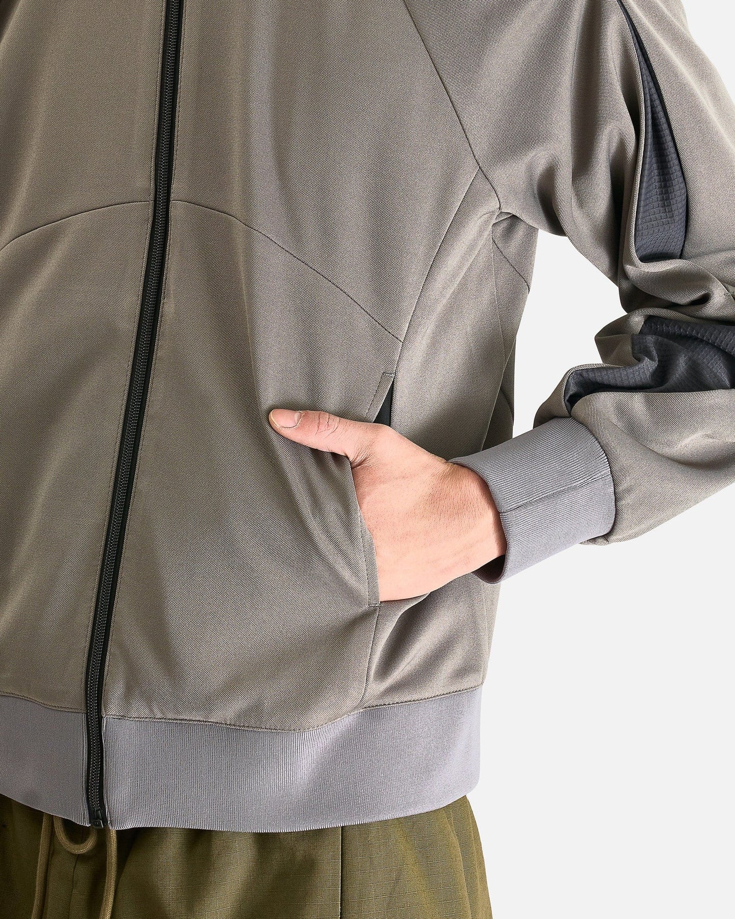 FFFPOSTALSERVICE Men's Jackets Enigma Tracksuit Jacket in Space Grey/Grey