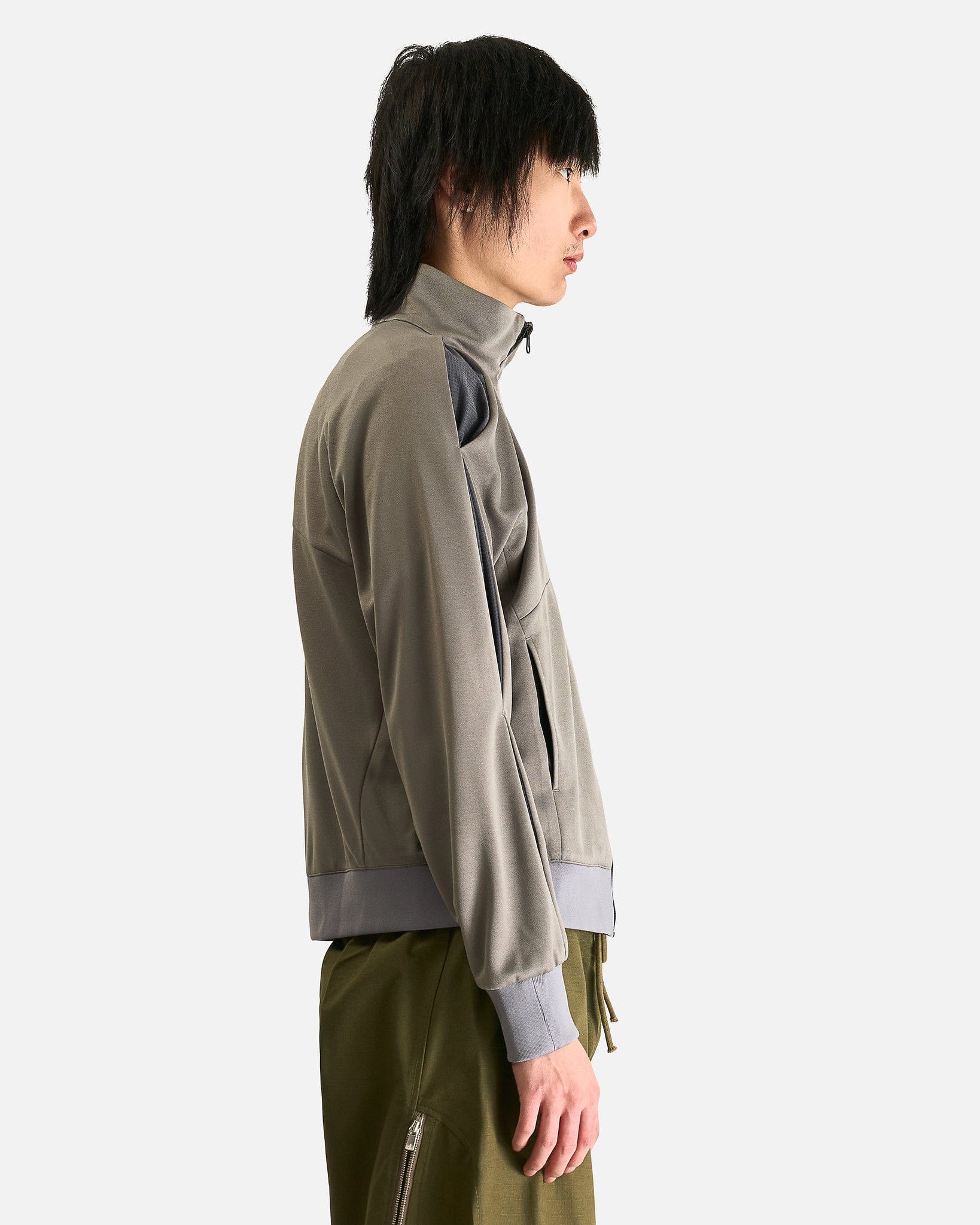 FFFPOSTALSERVICE Men's Jackets Enigma Tracksuit Jacket in Space Grey/Grey