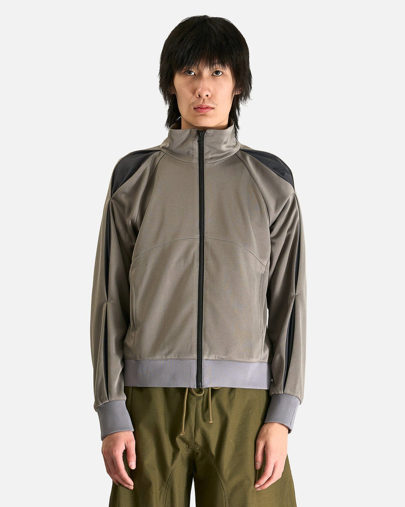 FFFPOSTALSERVICE Men's Jackets Enigma Tracksuit Jacket in Space Grey/Grey