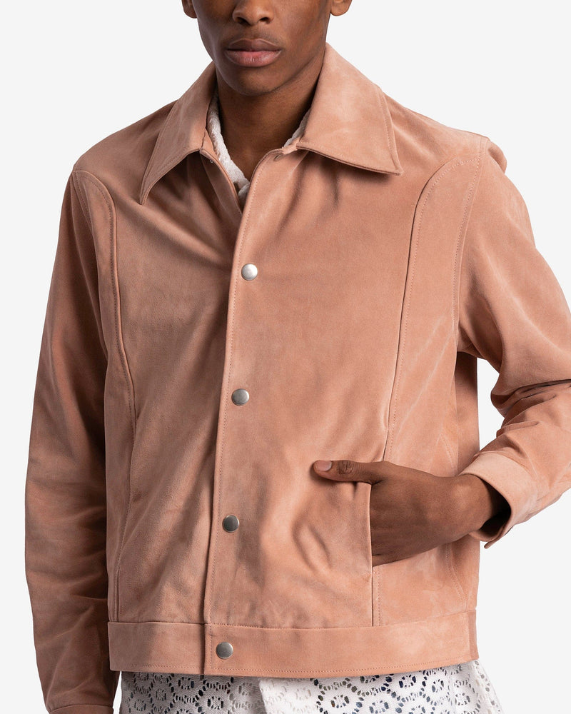 Séfr Men's Jackets Enzo Jacket in Lotus Suede