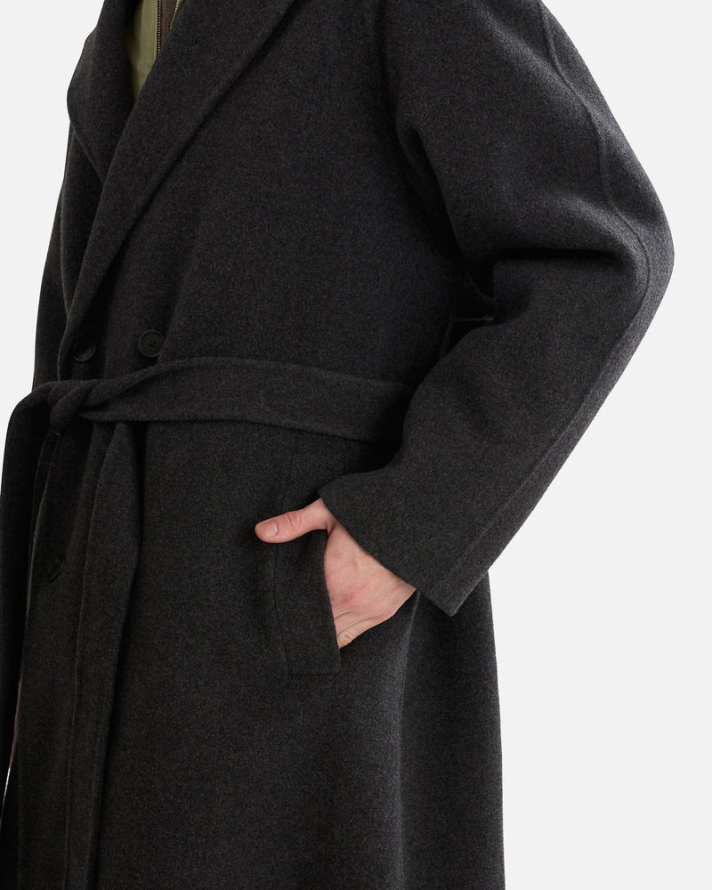 The Row Men's Coats 40 Eomer Coat in Charcoal