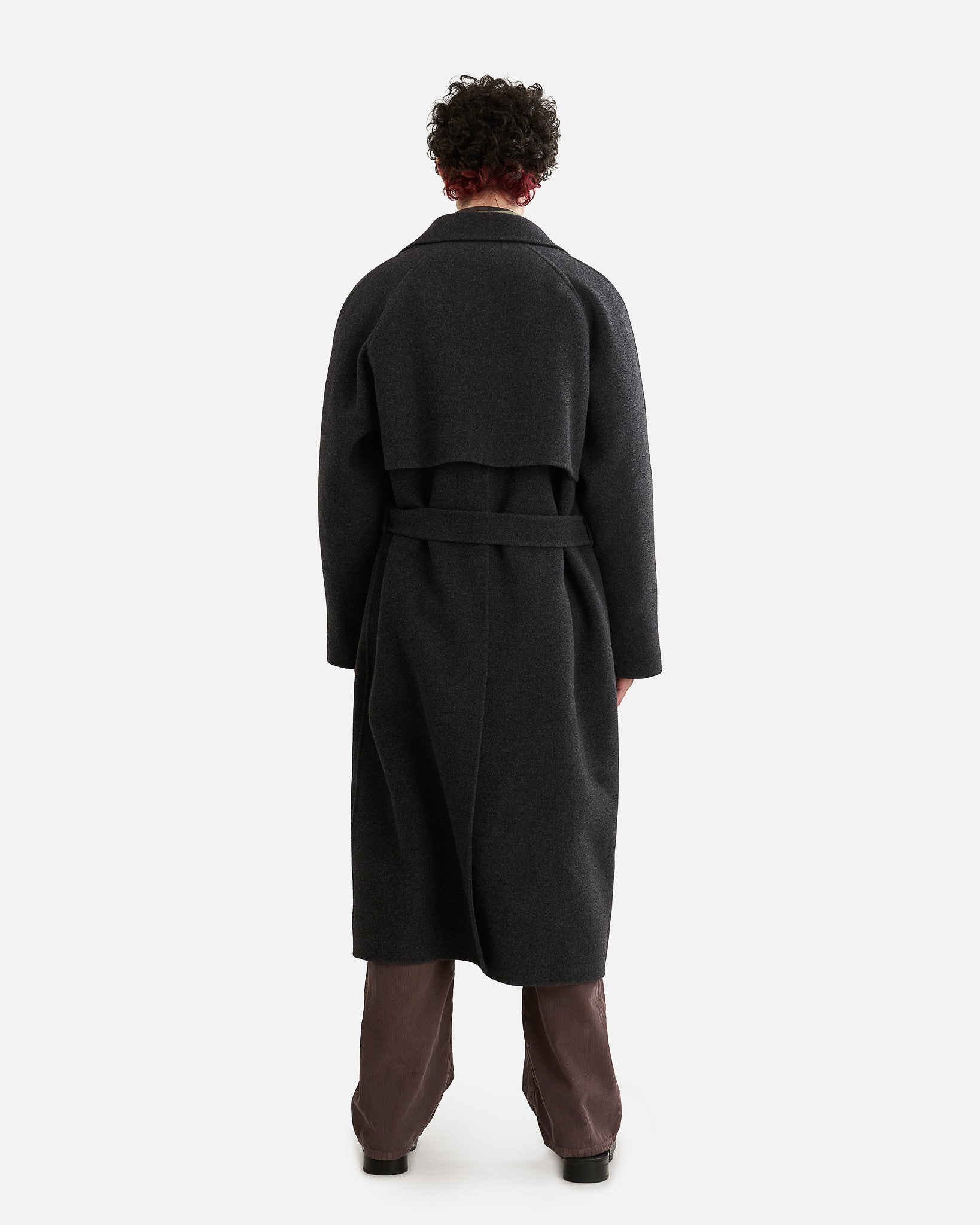 The Row Men's Coats 40 Eomer Coat in Charcoal