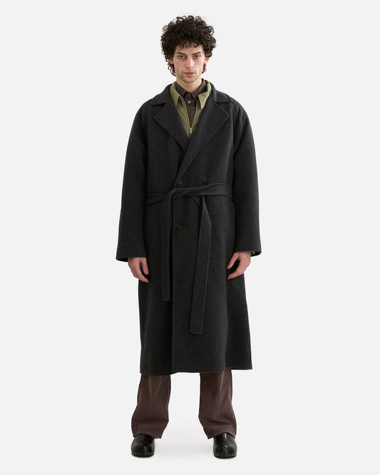 The Row Men's Coats 40 Eomer Coat in Charcoal