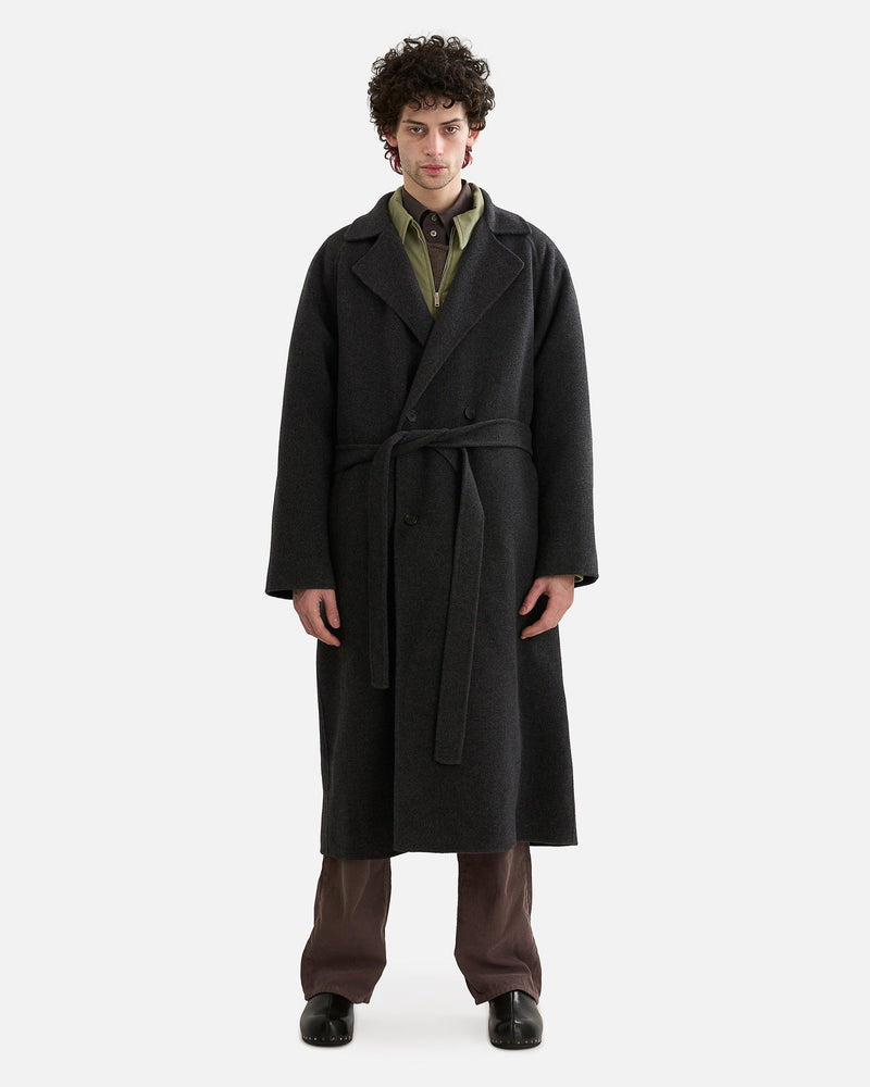 The Row Men's Coats 40 Eomer Coat in Charcoal
