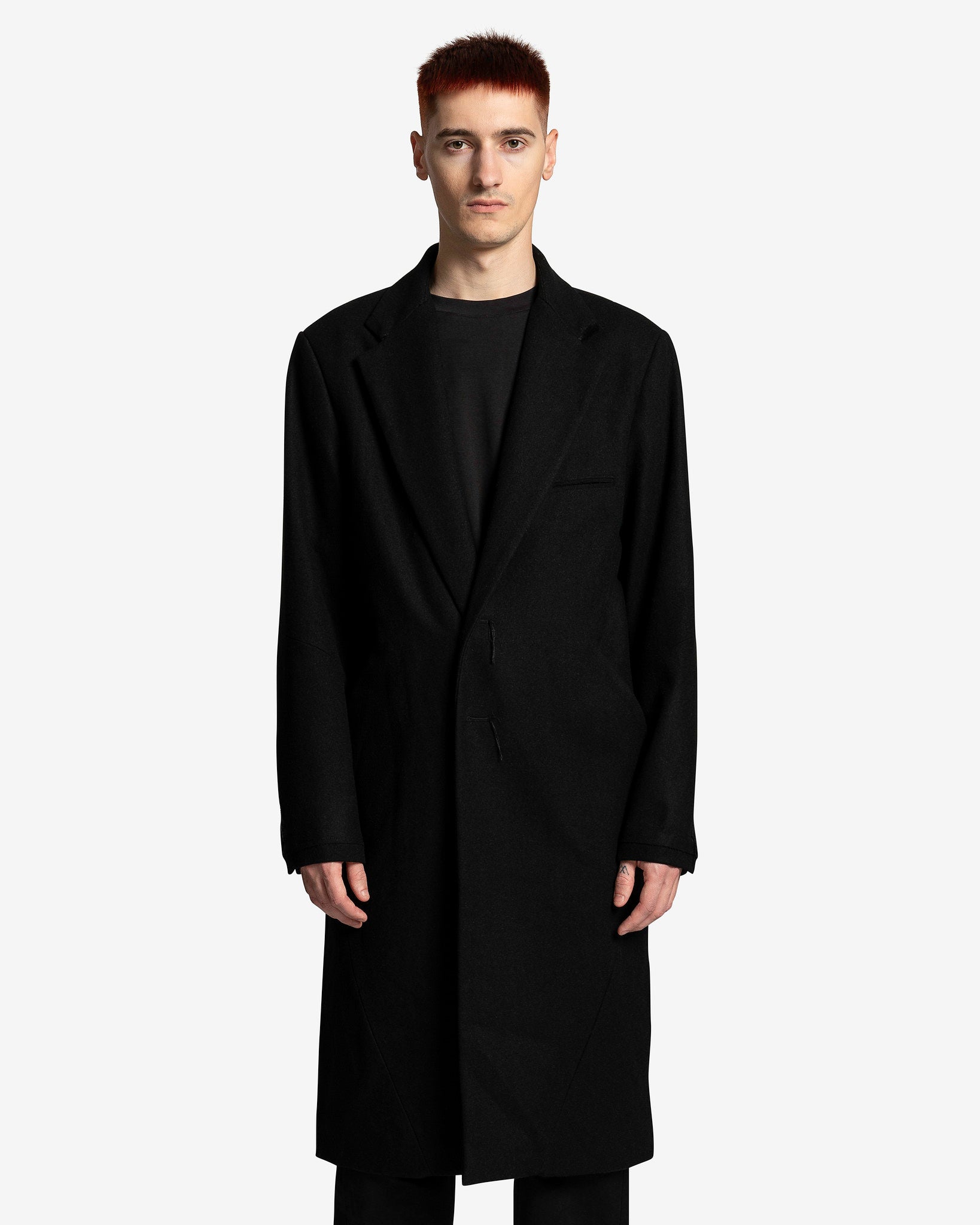 XLIM Men's Coat EP.4 01 Coat in Black
