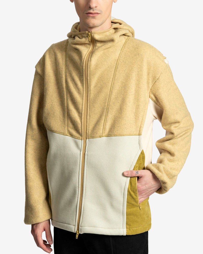 XLIM Men's Jackets EP.4 01 Fleece Jacket in Lemon