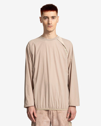 XLIM Men's Shirts EP.4 01 Warm Up Shirt in Beige