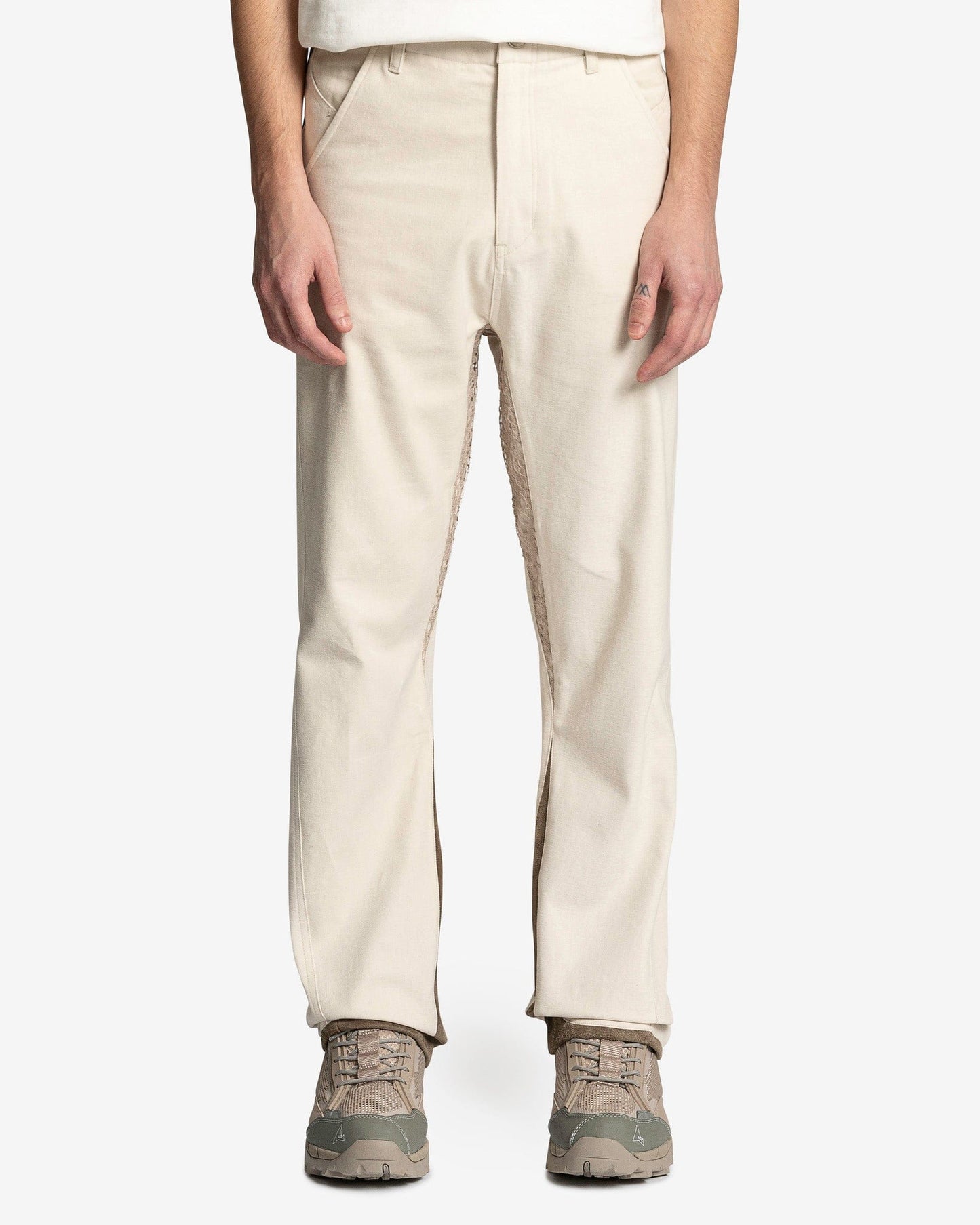XLIM Men's Pants EP. 4 05 Trouser in Ivory