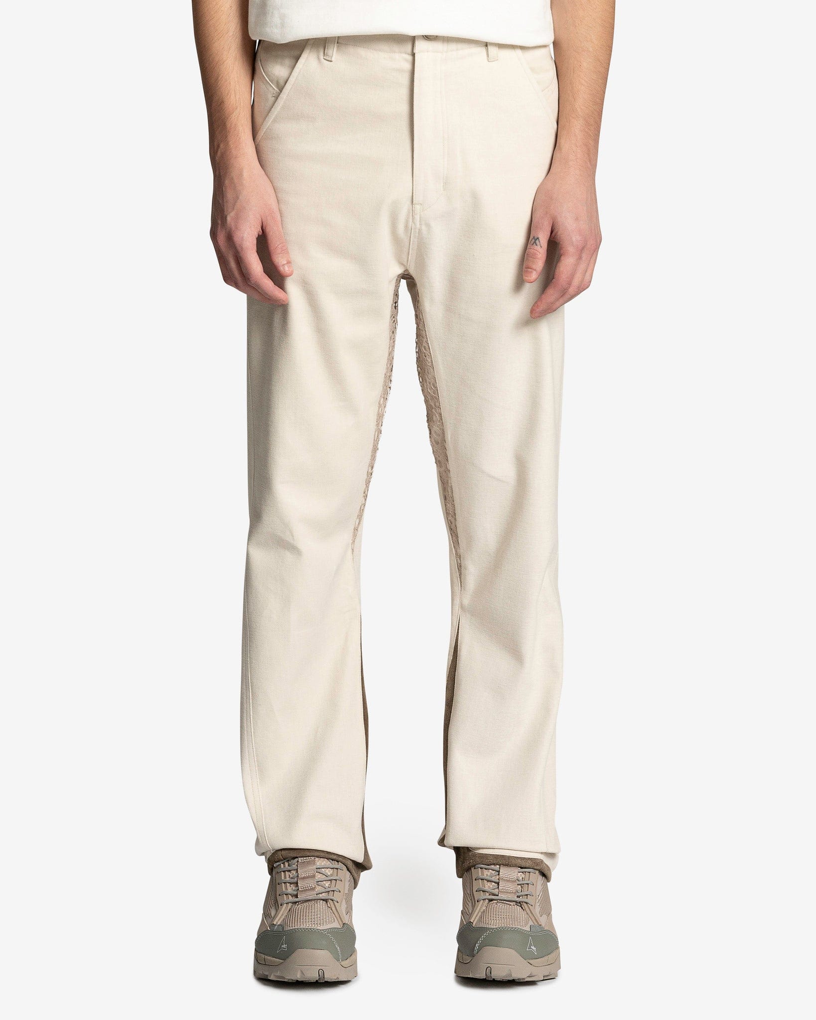 XLIM Men's Pants EP. 4 05 Trouser in Ivory