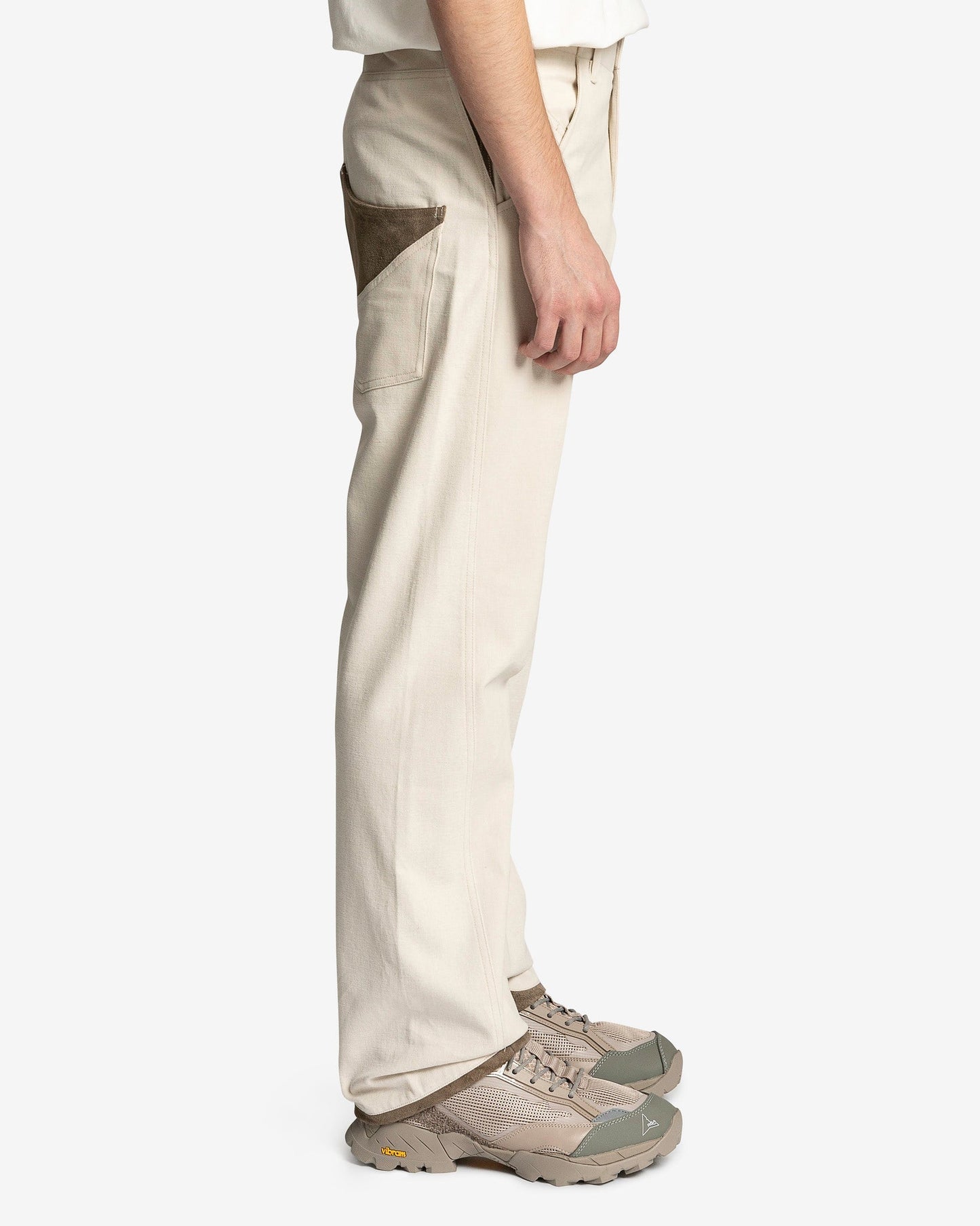 XLIM Men's Pants EP. 4 05 Trouser in Ivory