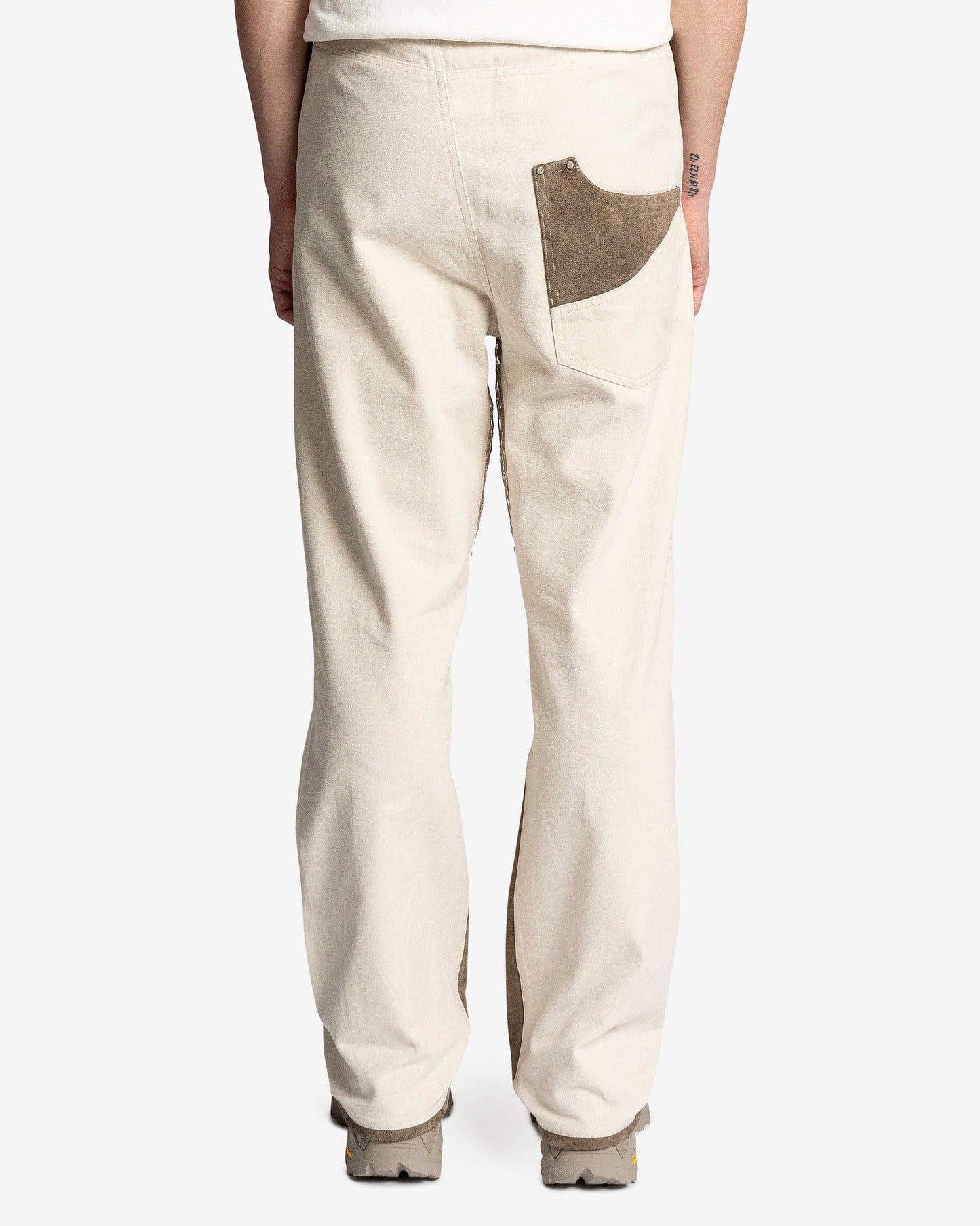 XLIM Men's Pants EP. 4 05 Trouser in Ivory