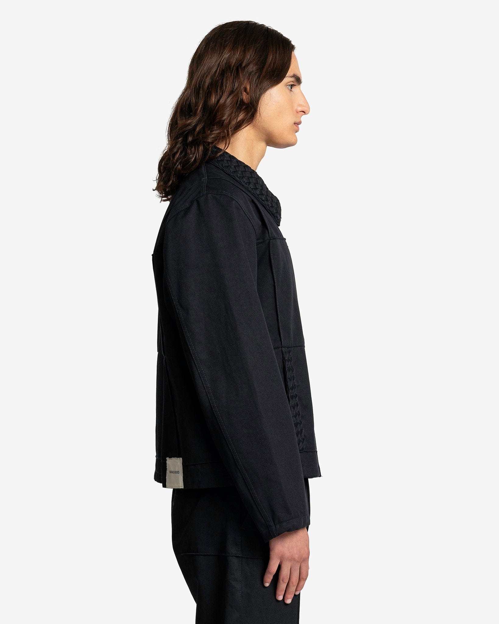 NAMACHEKO Men's Pants Ernulf Jacket in Midnight Blue