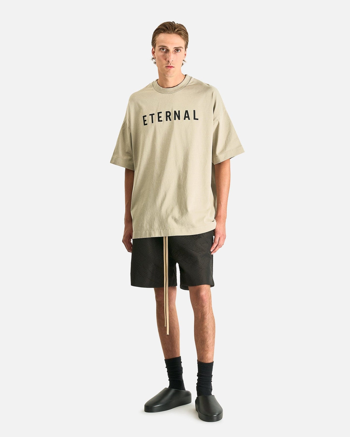 Fear of God Men's T-Shirts Eternal Tee in Dove Grey