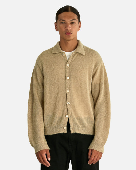 Our Legacy Men's Shirts Evening Polo in Soft Sage