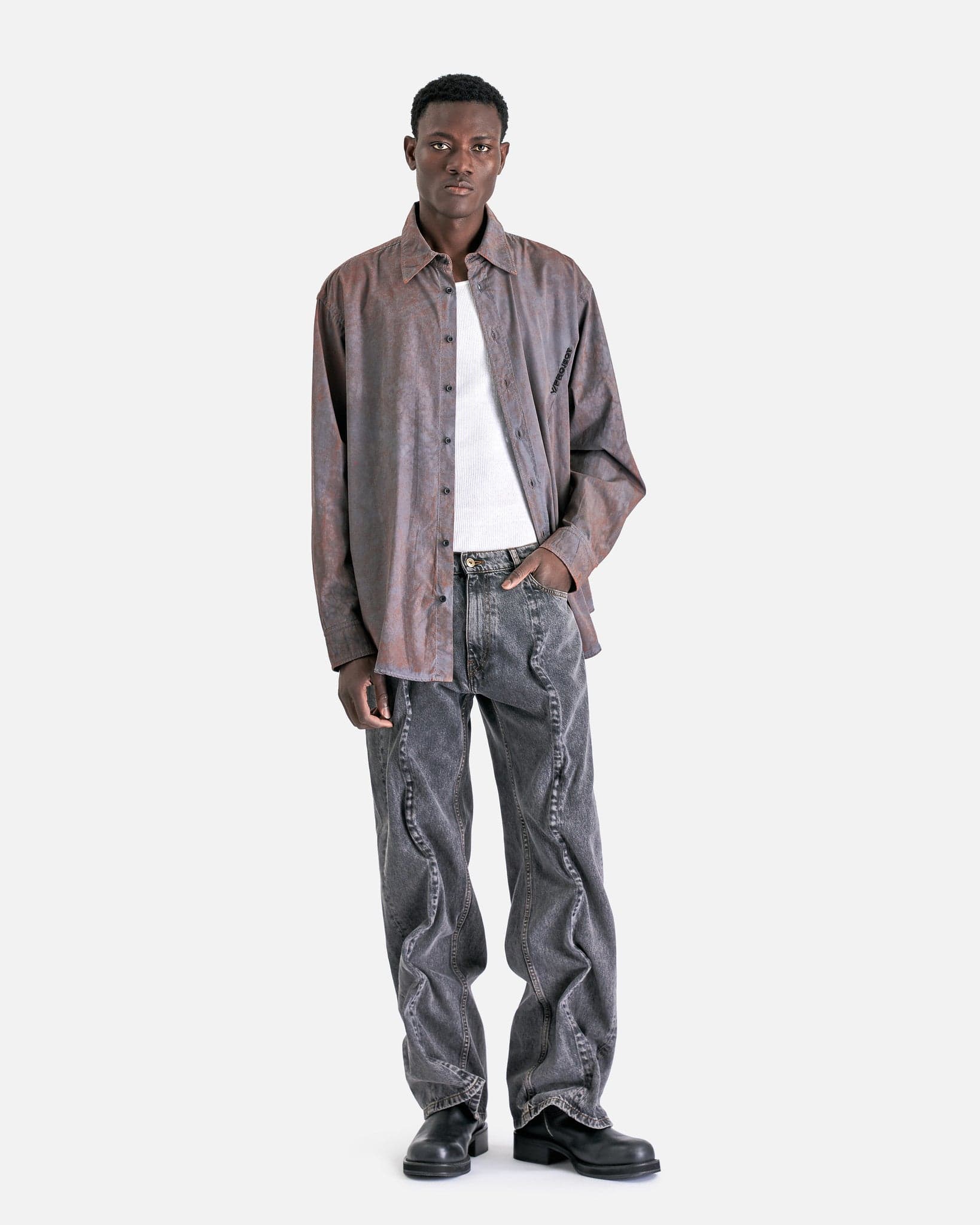 Evergreen Wire Jeans in Evergreen Vintage Black – SVRN