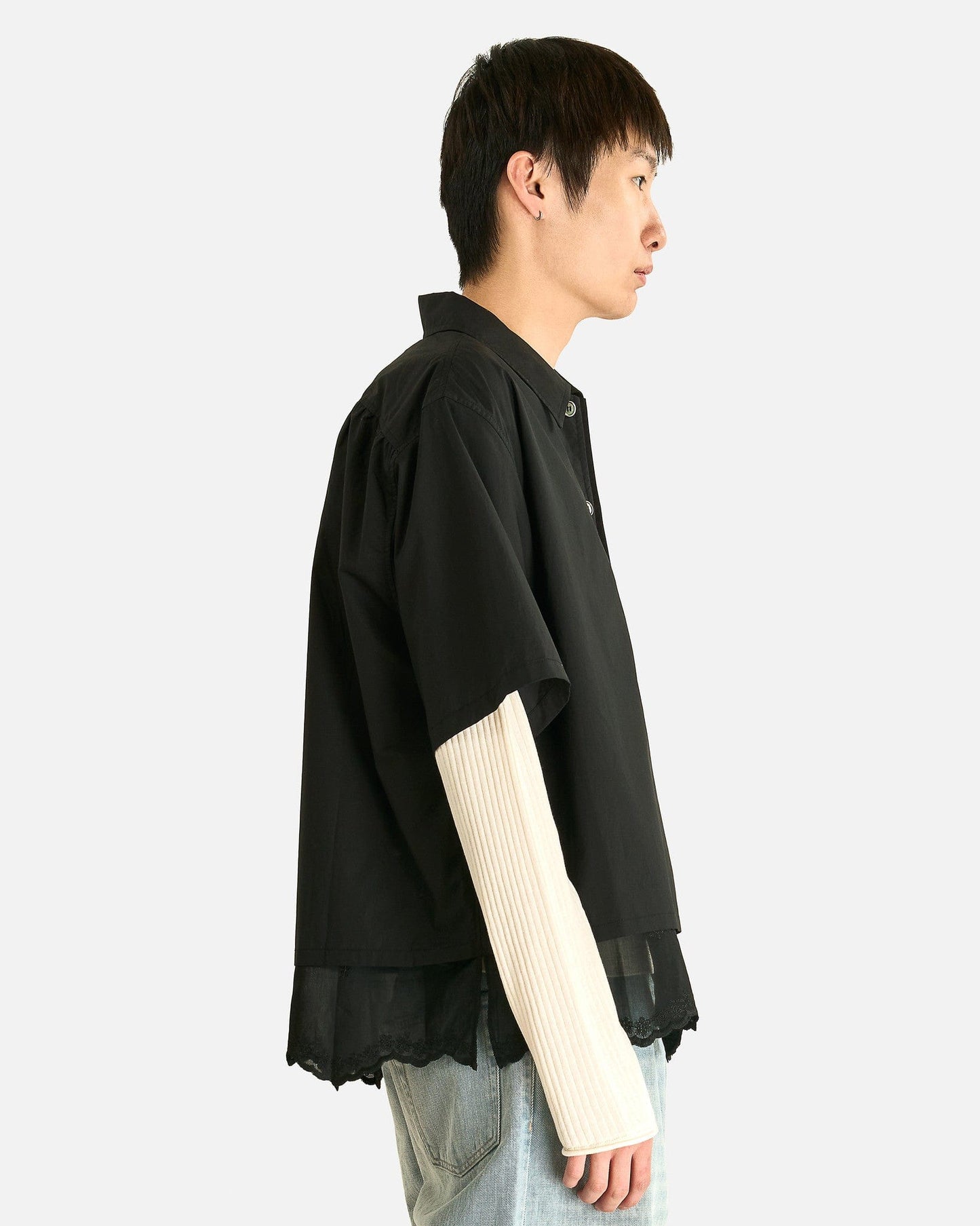 Our Legacy Men's Shirts Every Shirt Shortsleeve in Black