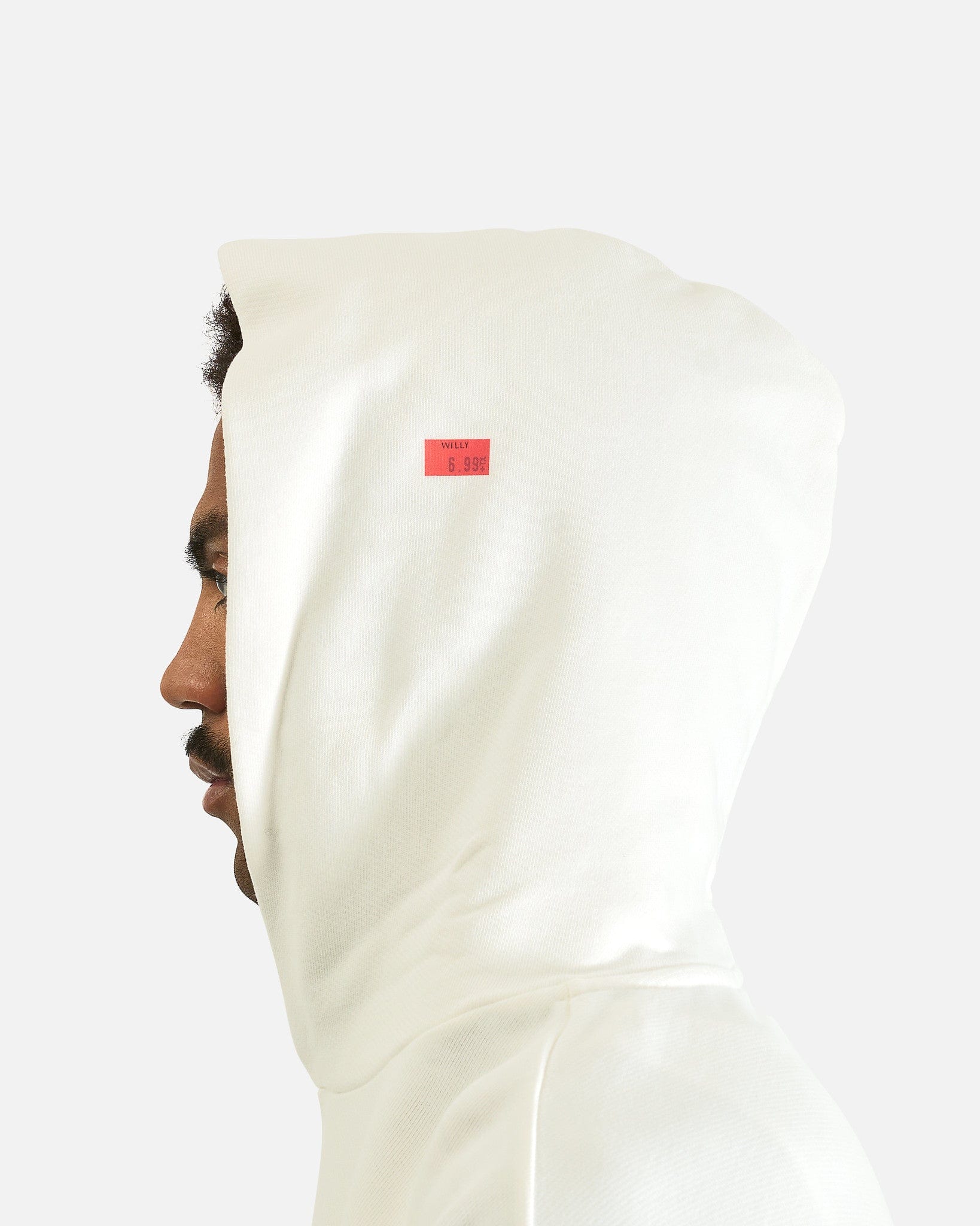 Willy Chavarria Men's Sweatshirts Fabuloso Hooligan Hoodie in White