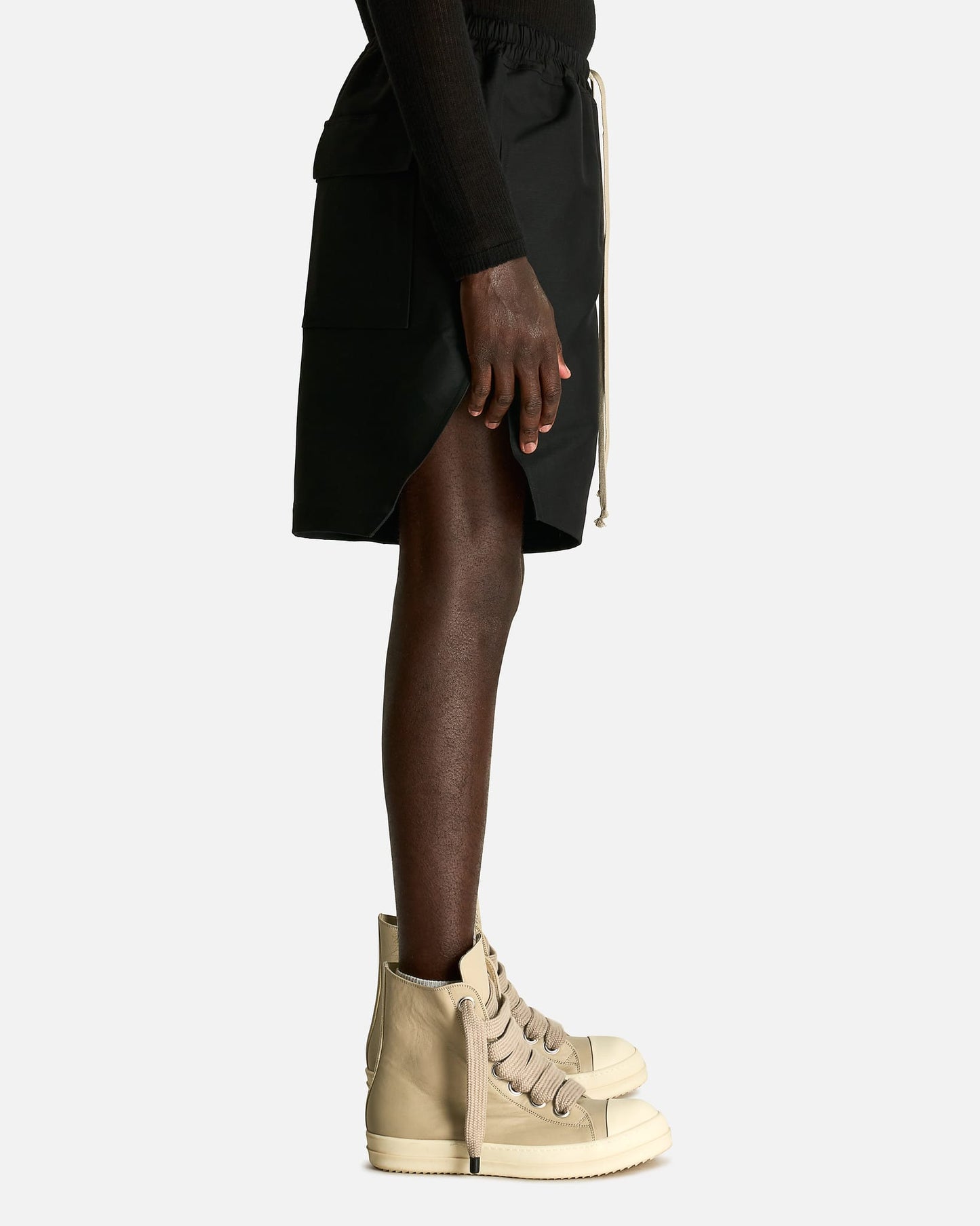 Rick Owens Men's Shorts Faun Boxers in Black