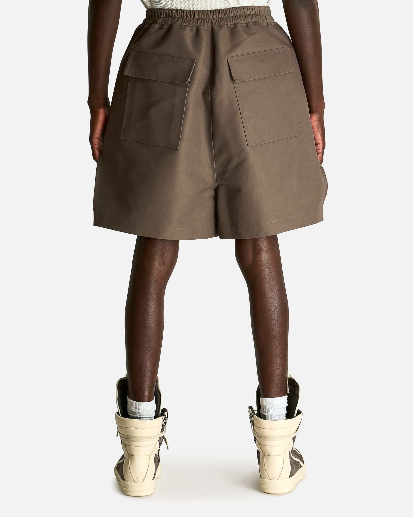 Rick Owens Men's Shorts Faun Boxers in Dust