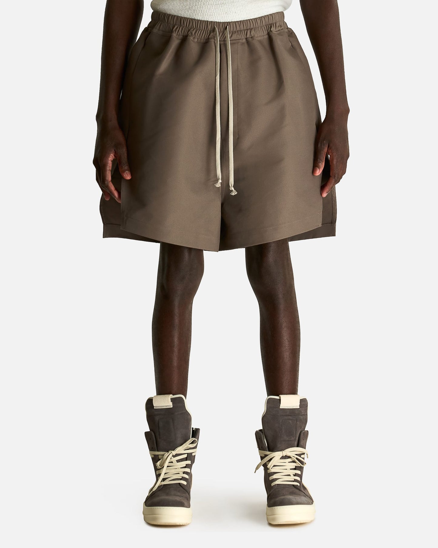 Rick Owens Men's Shorts Faun Boxers in Dust