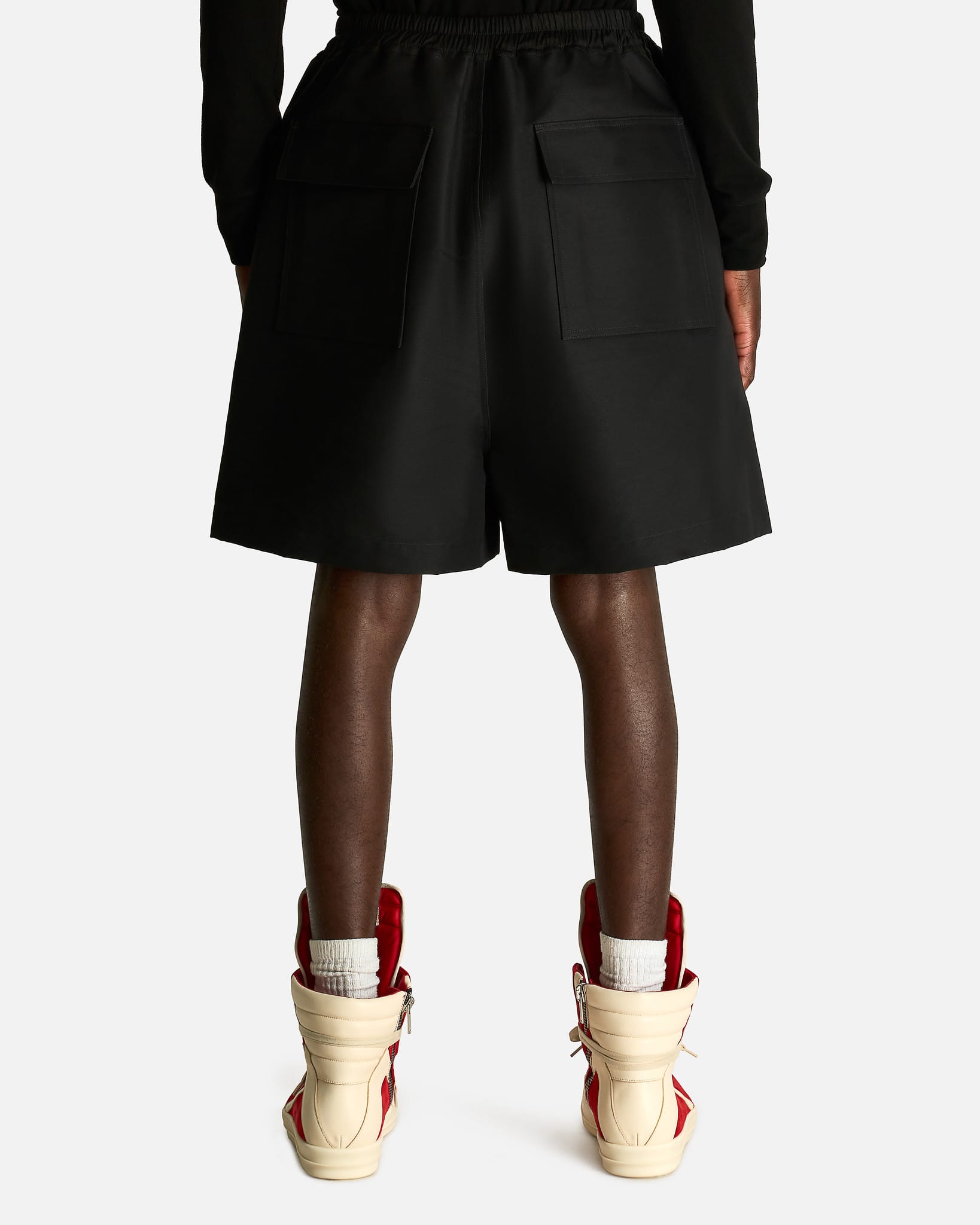 Rick Owens Men's Shorts Faun Shorts in Black