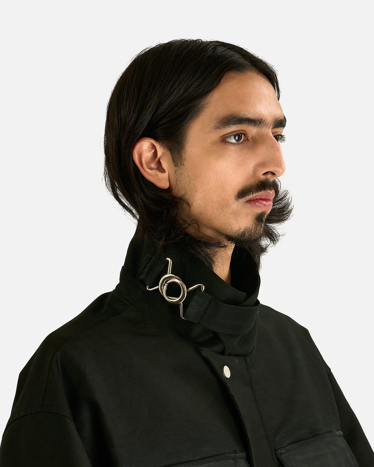 FFFPOSTALSERVICE Men's Jackets M FF Bunker Over Jacket in Black