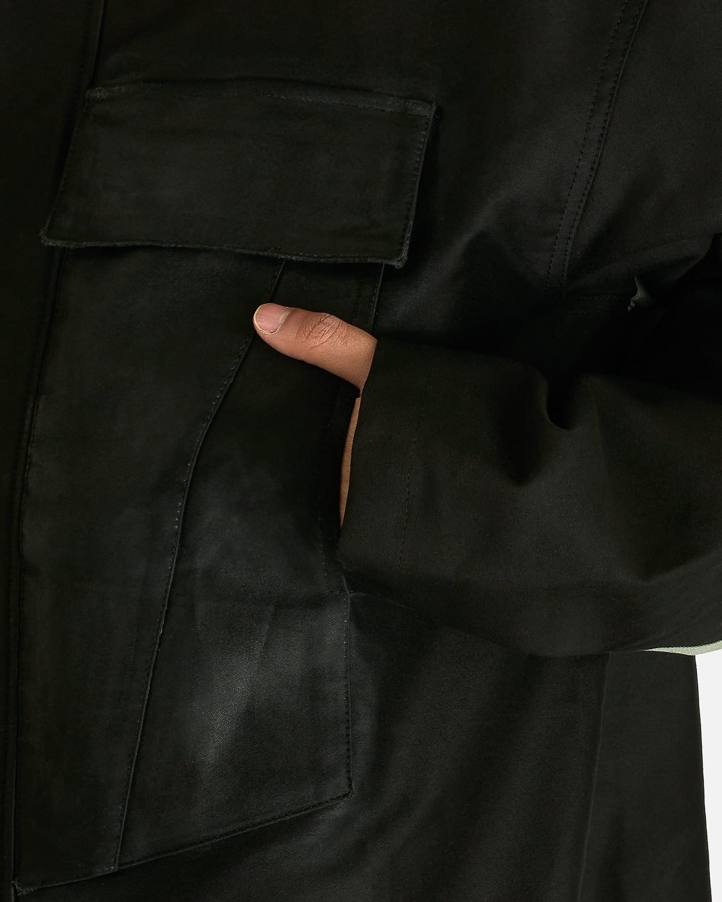 FFFPOSTALSERVICE Men's Jackets M FF Bunker Over Jacket in Black