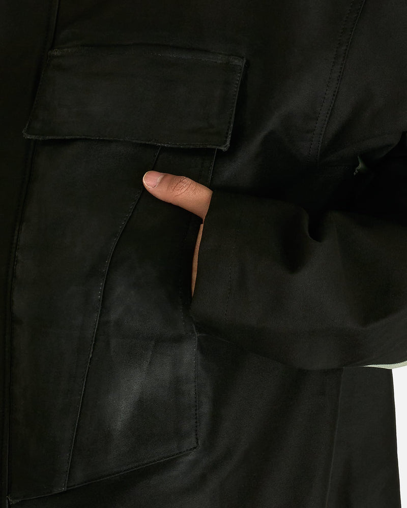 FFFPOSTALSERVICE Men's Jackets M FF Bunker Over Jacket in Black