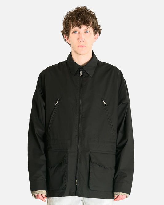 Rier Men's Jackets Field Jacket in Black Suit