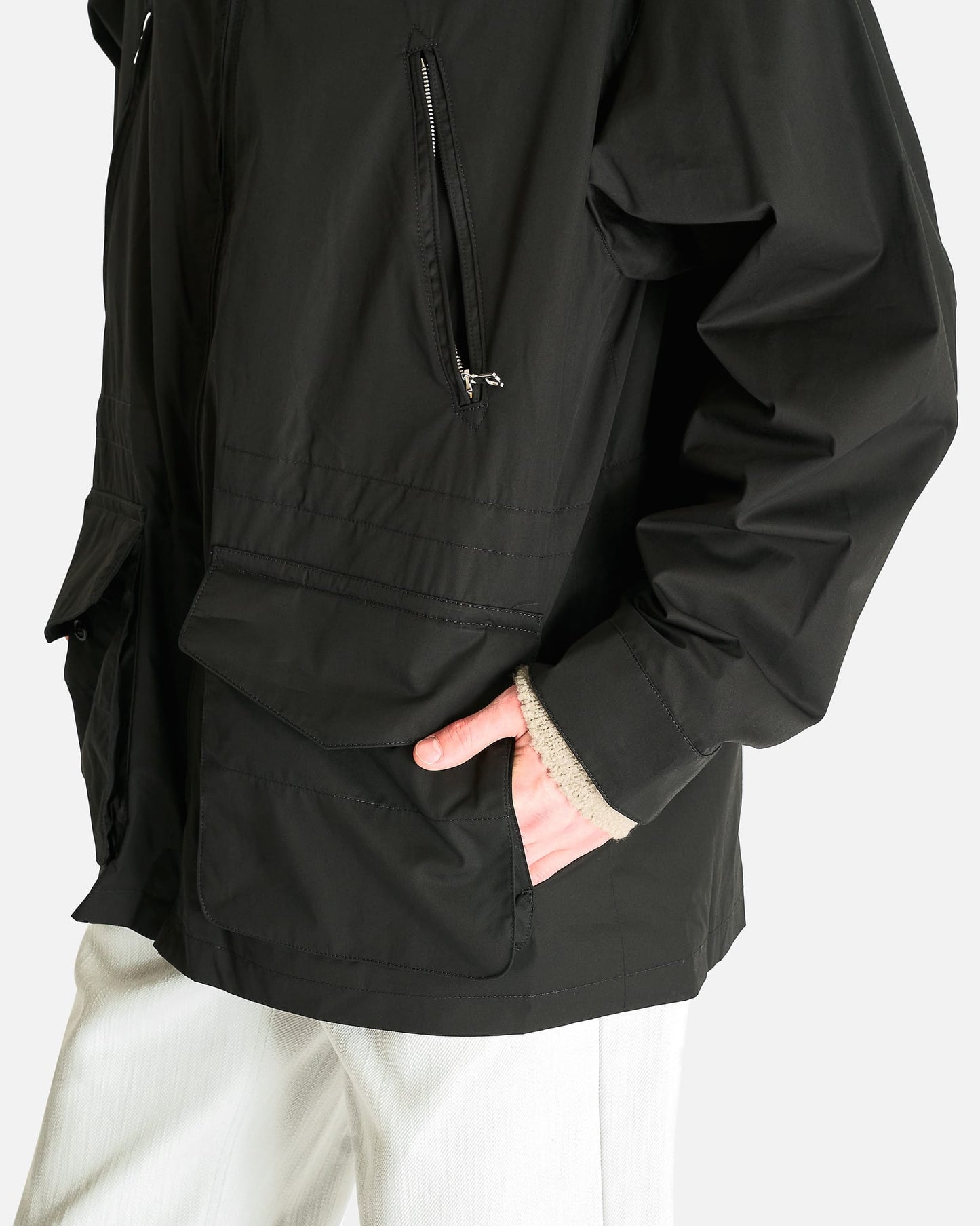 Rier Men's Jackets Field Jacket in Black Suit