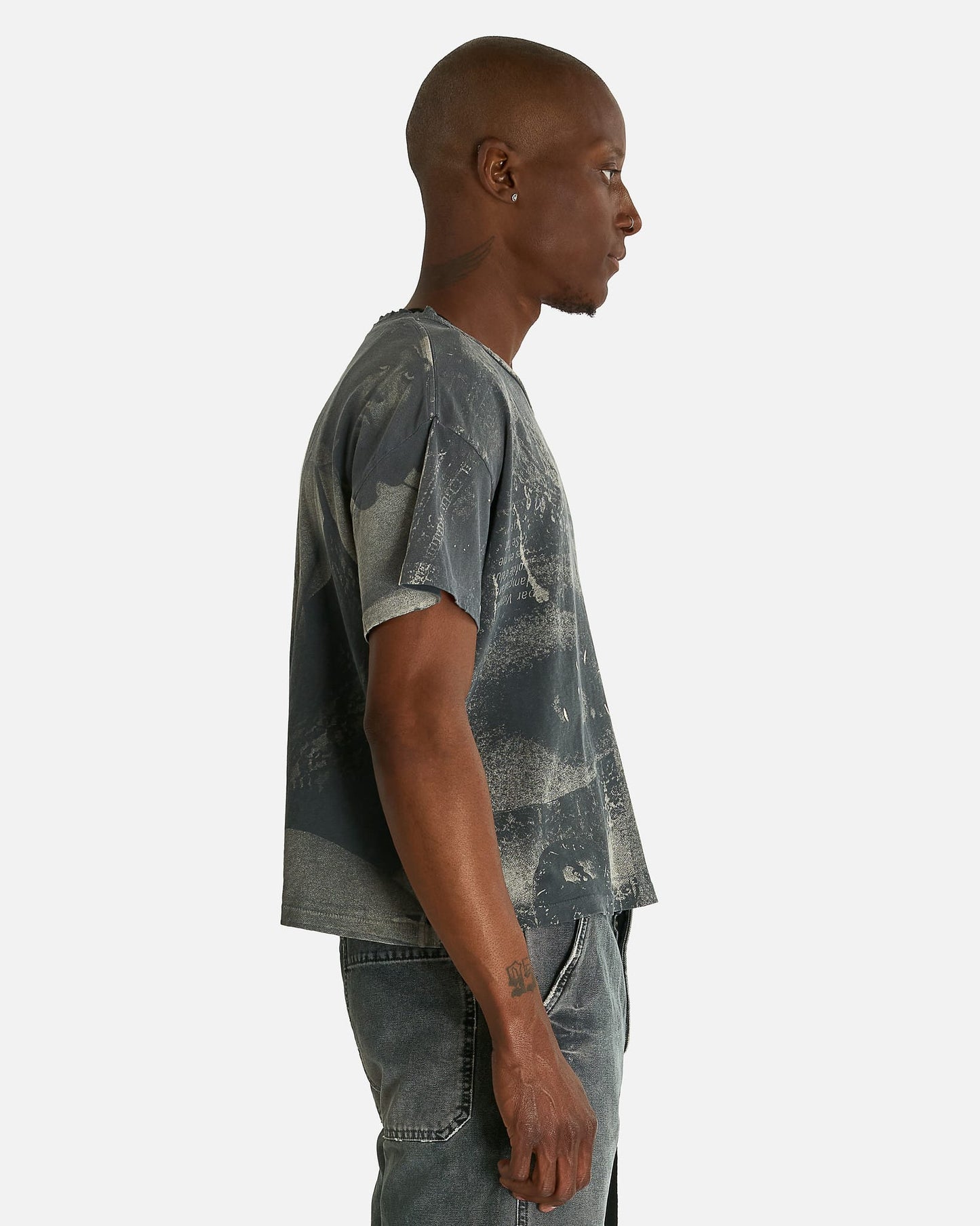 Enfants Riches Deprimes Men's T-shirts Film on Paper T-Shirt in Faded Black