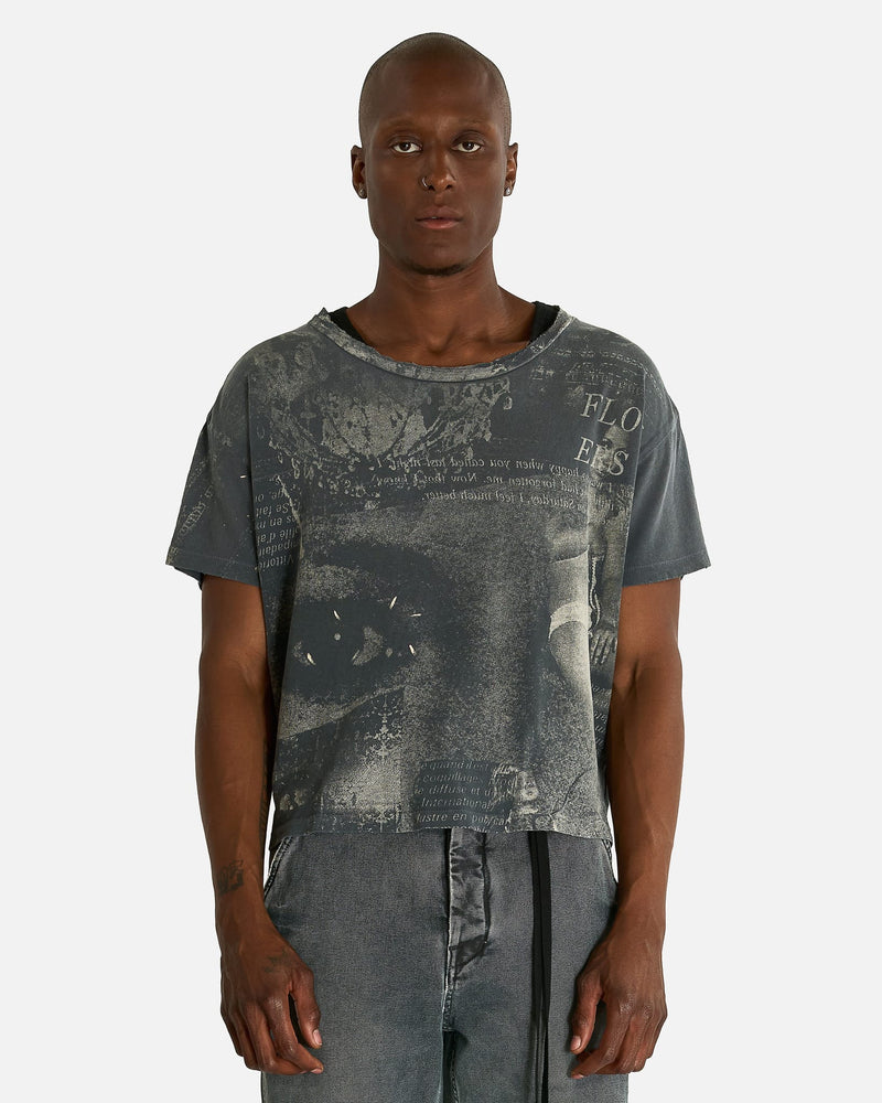 Enfants Riches Deprimes Men's T-shirts Film on Paper T-Shirt in Faded Black