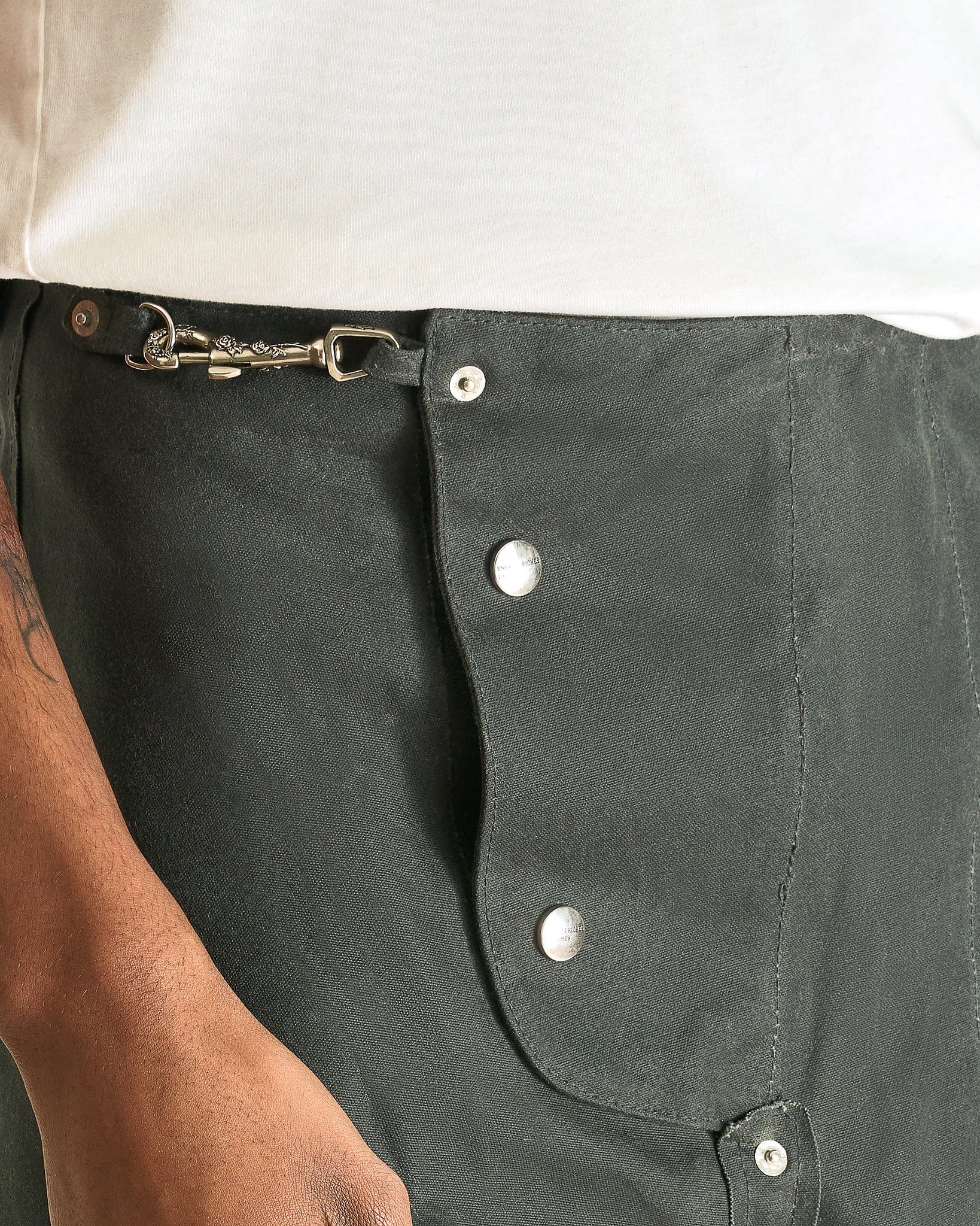 Enfants Riches Deprimes Men's Jeans Fireman's Pants in Black