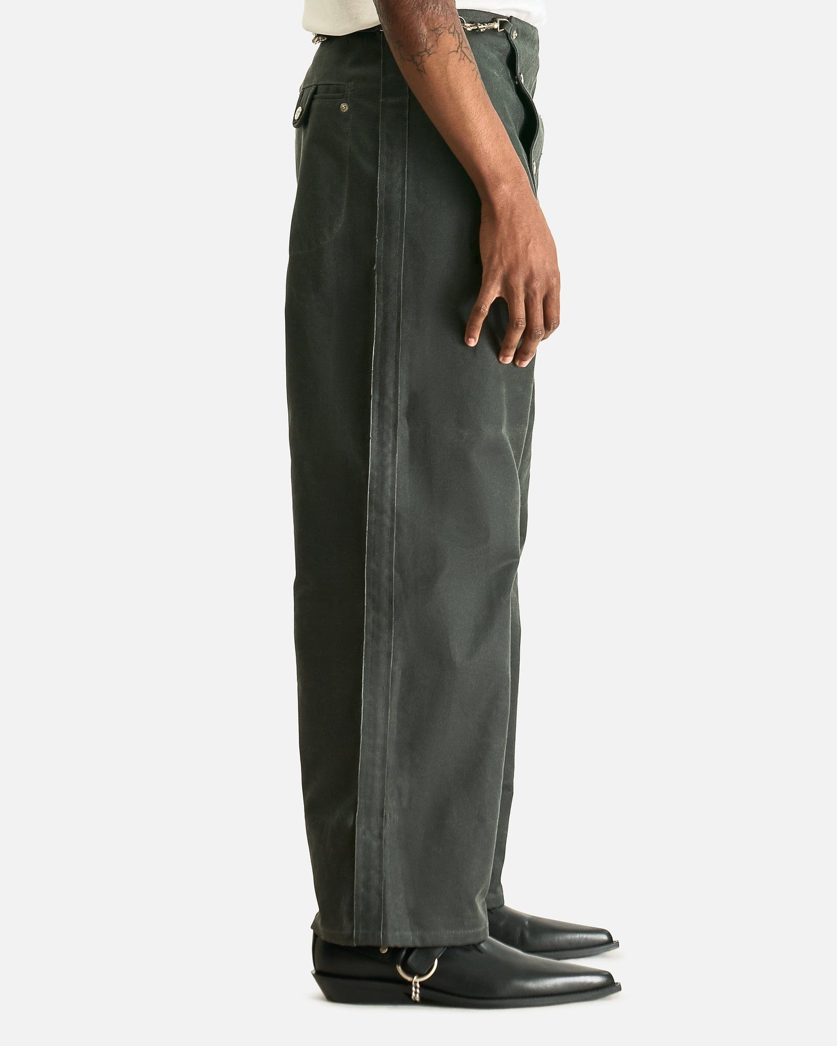 Enfants Riches Deprimes Men's Jeans Fireman's Pants in Black