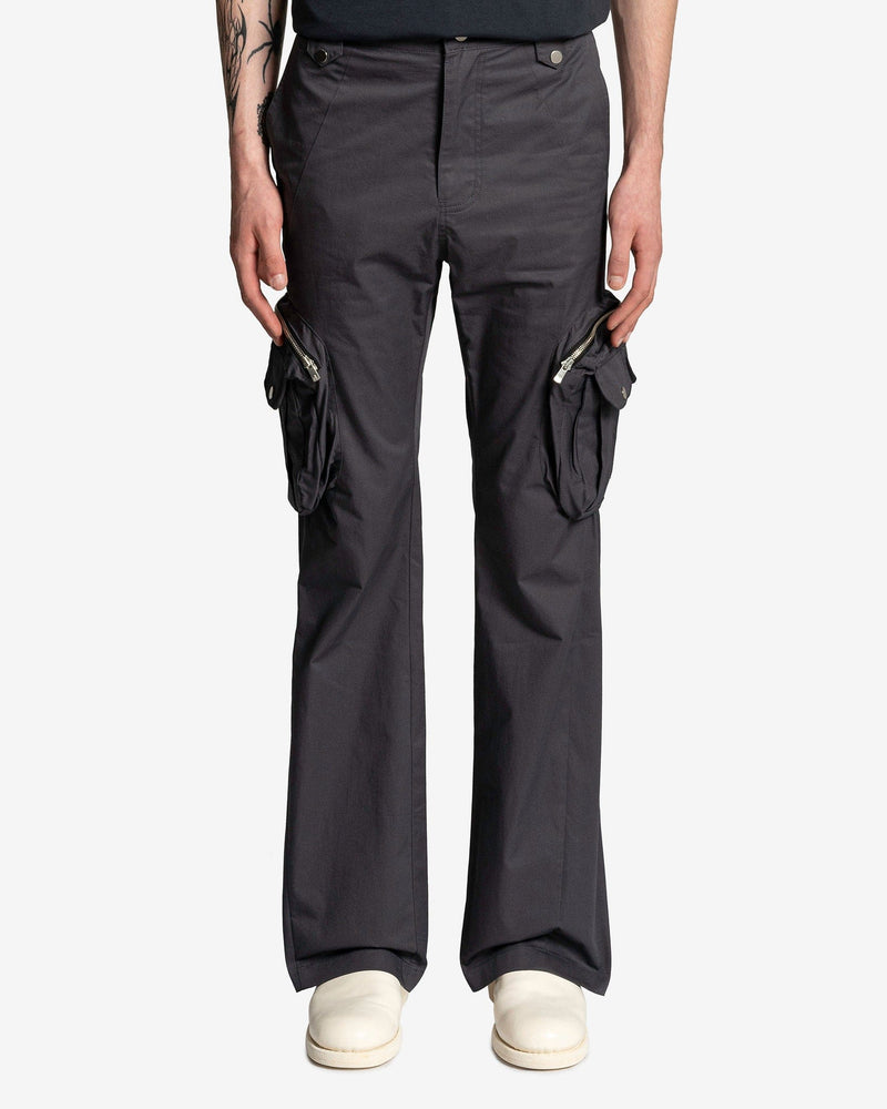 FFFPOSTALSERVICE Men's Pants Flare Cargo V2.5 in Ghost Lilac