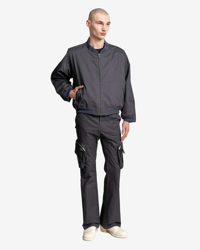 FFFPOSTALSERVICE Men's Pants Flare Cargo V2.5 in Ghost Lilac